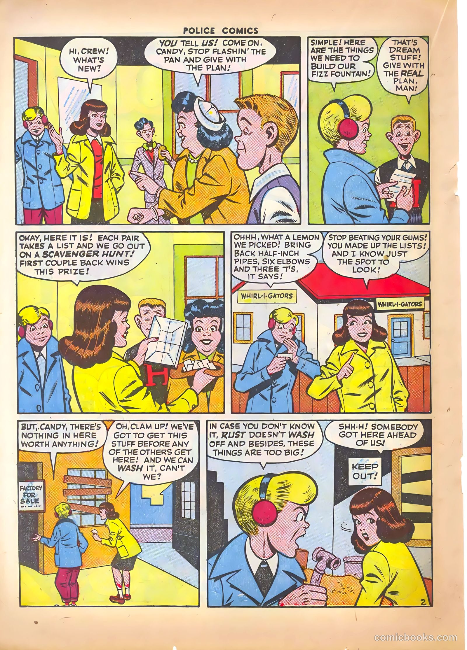 Police Comics #49 — page 32 of 60