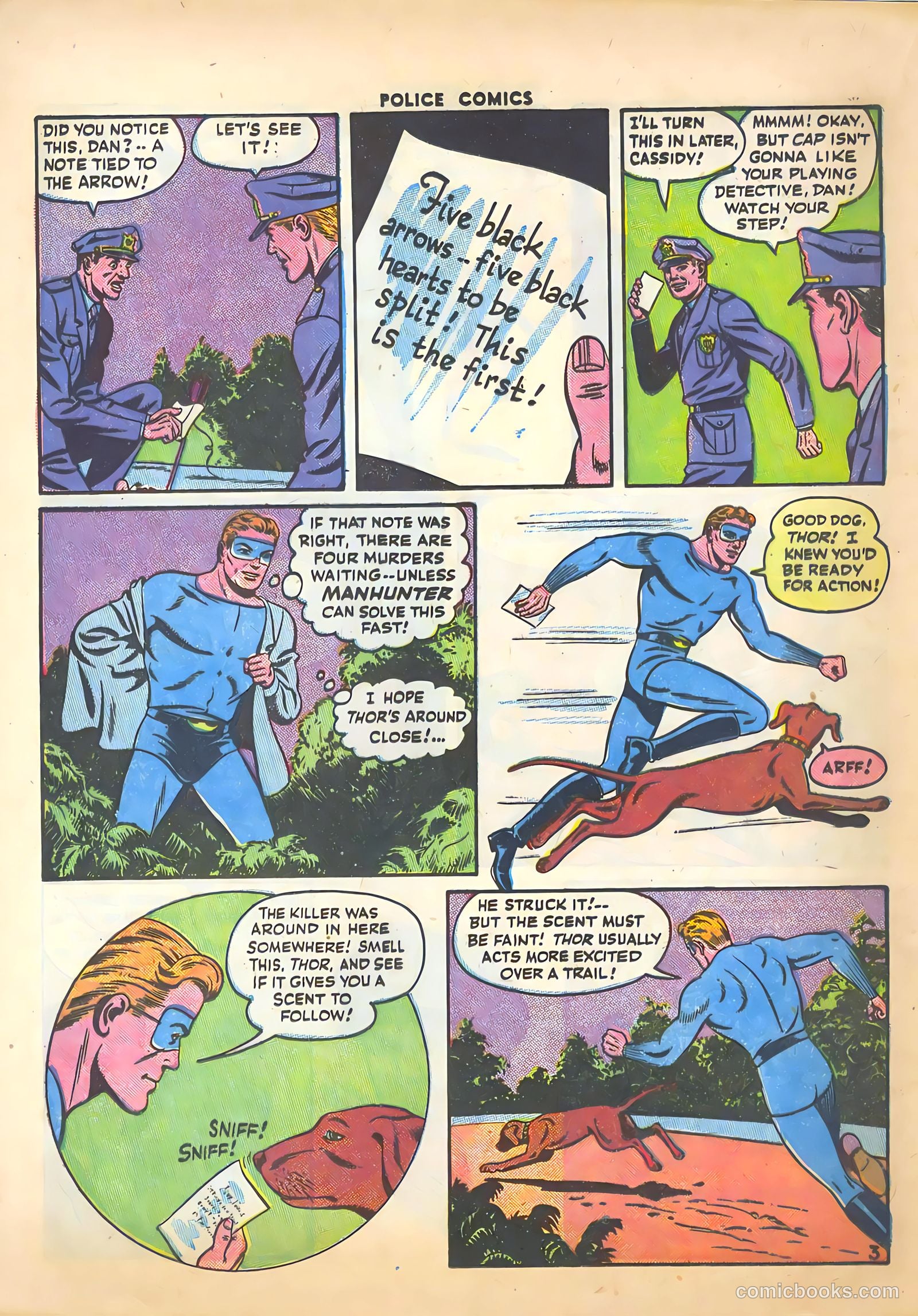 Police Comics #49 — page 40 of 60