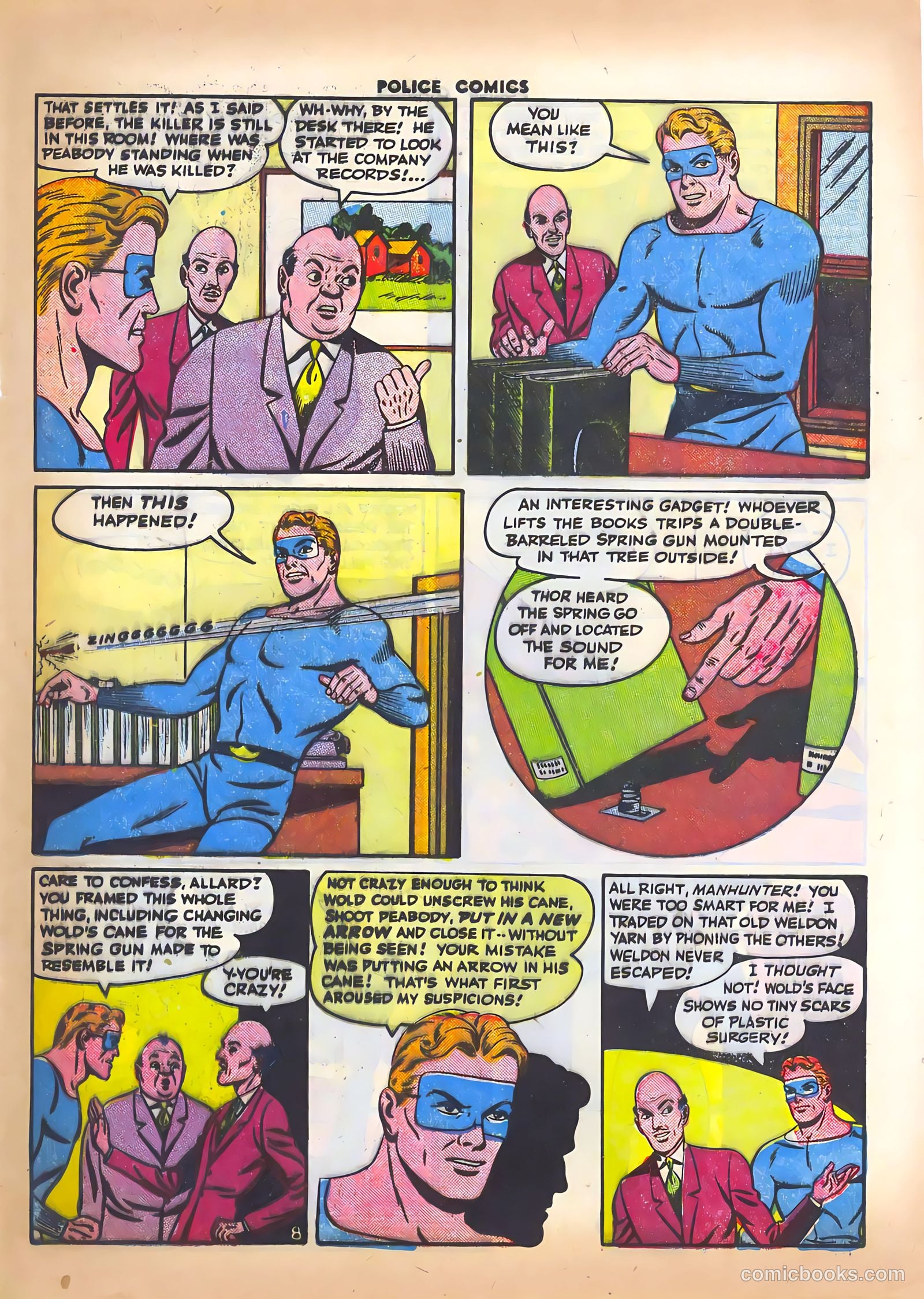 Police Comics #49 — page 45 of 60