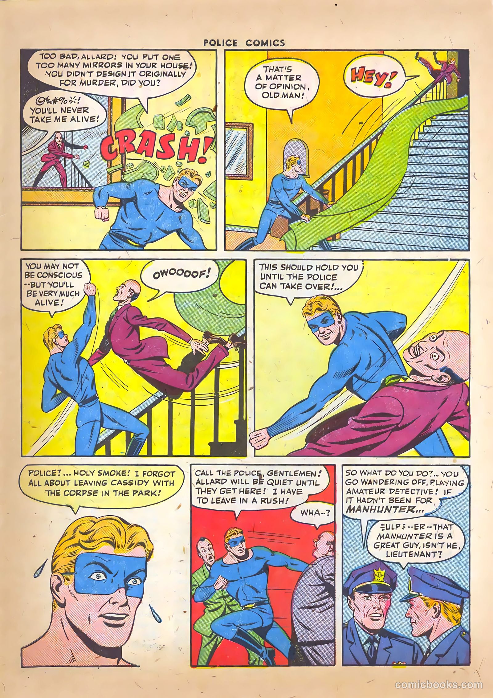 Police Comics #49 — page 47 of 60