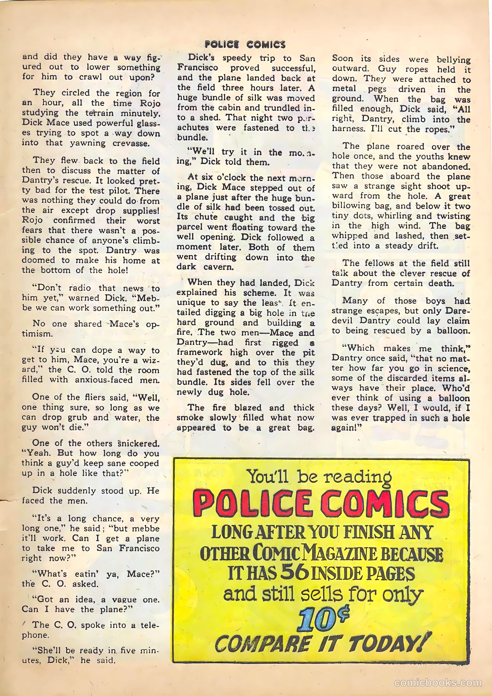 Police Comics #49 — page 49 of 60