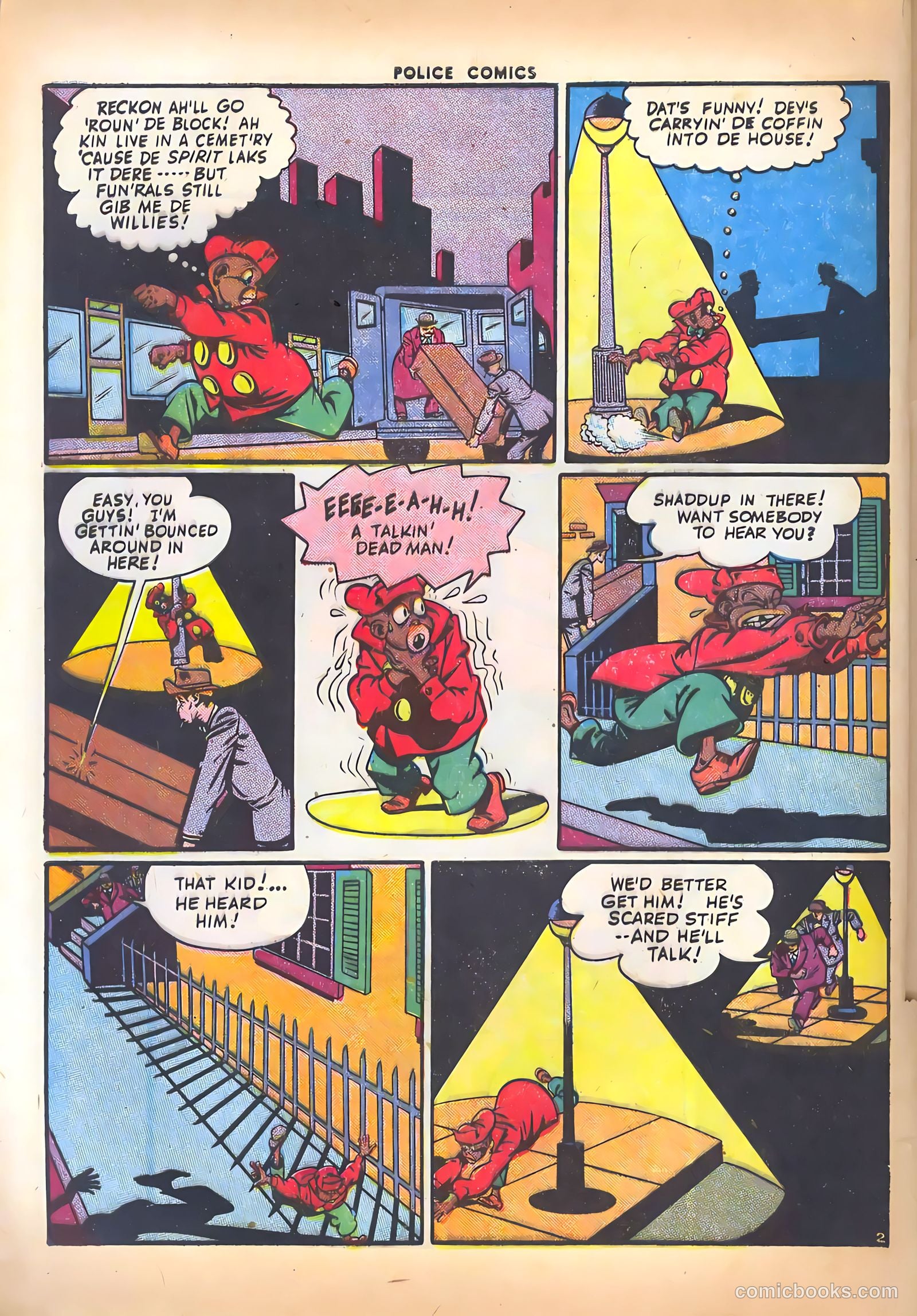 Police Comics #49 — page 52 of 60