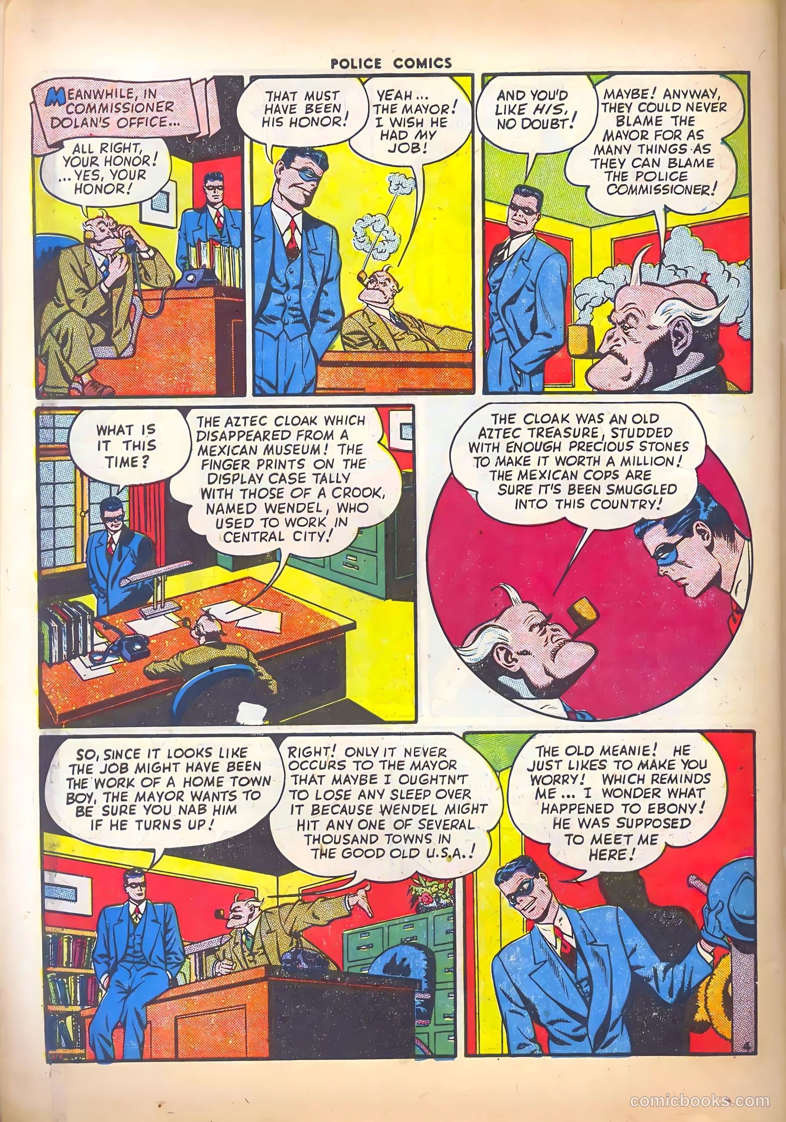 Police Comics #49 — page 54 of 60
