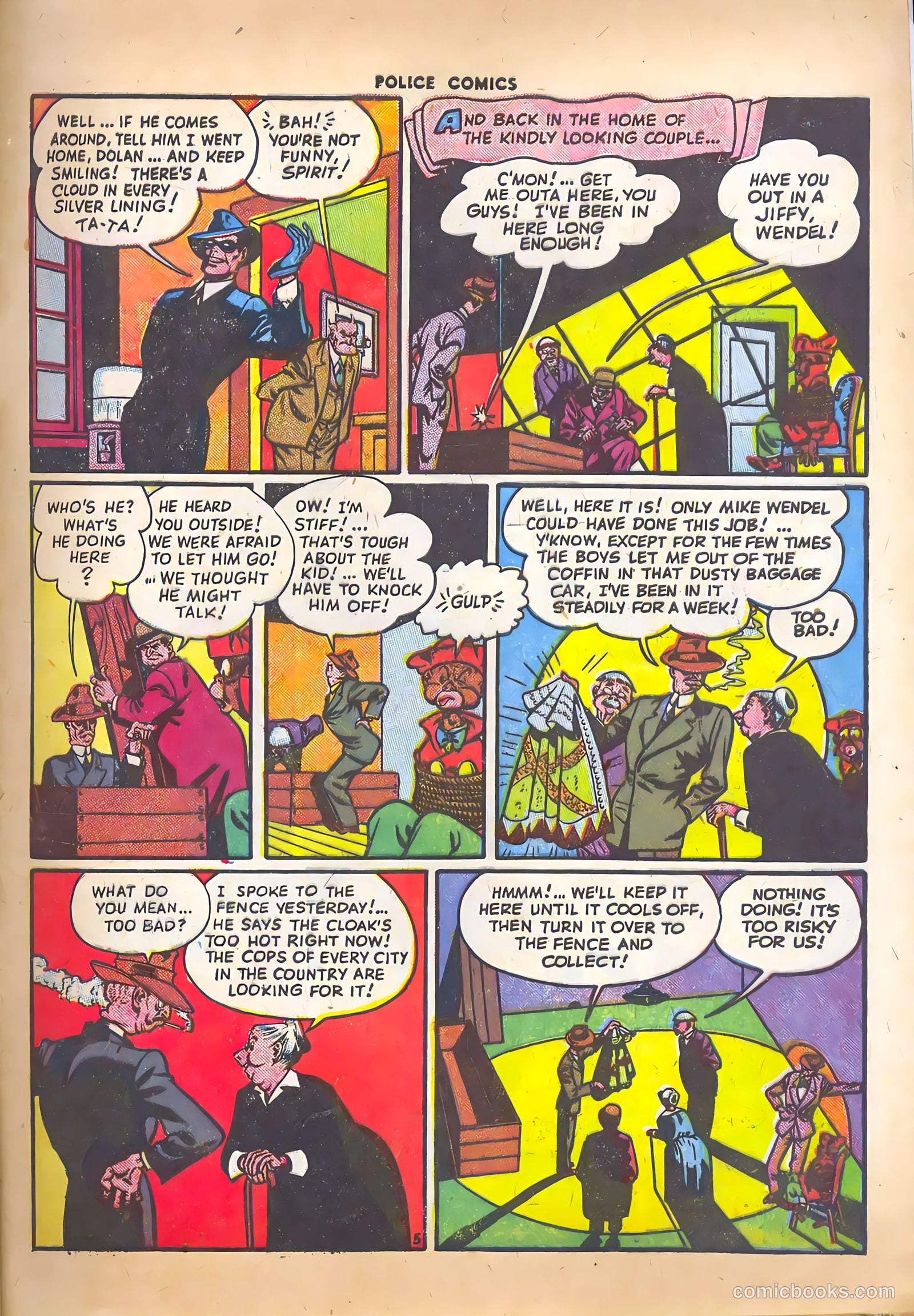 Police Comics #49 — page 55 of 60