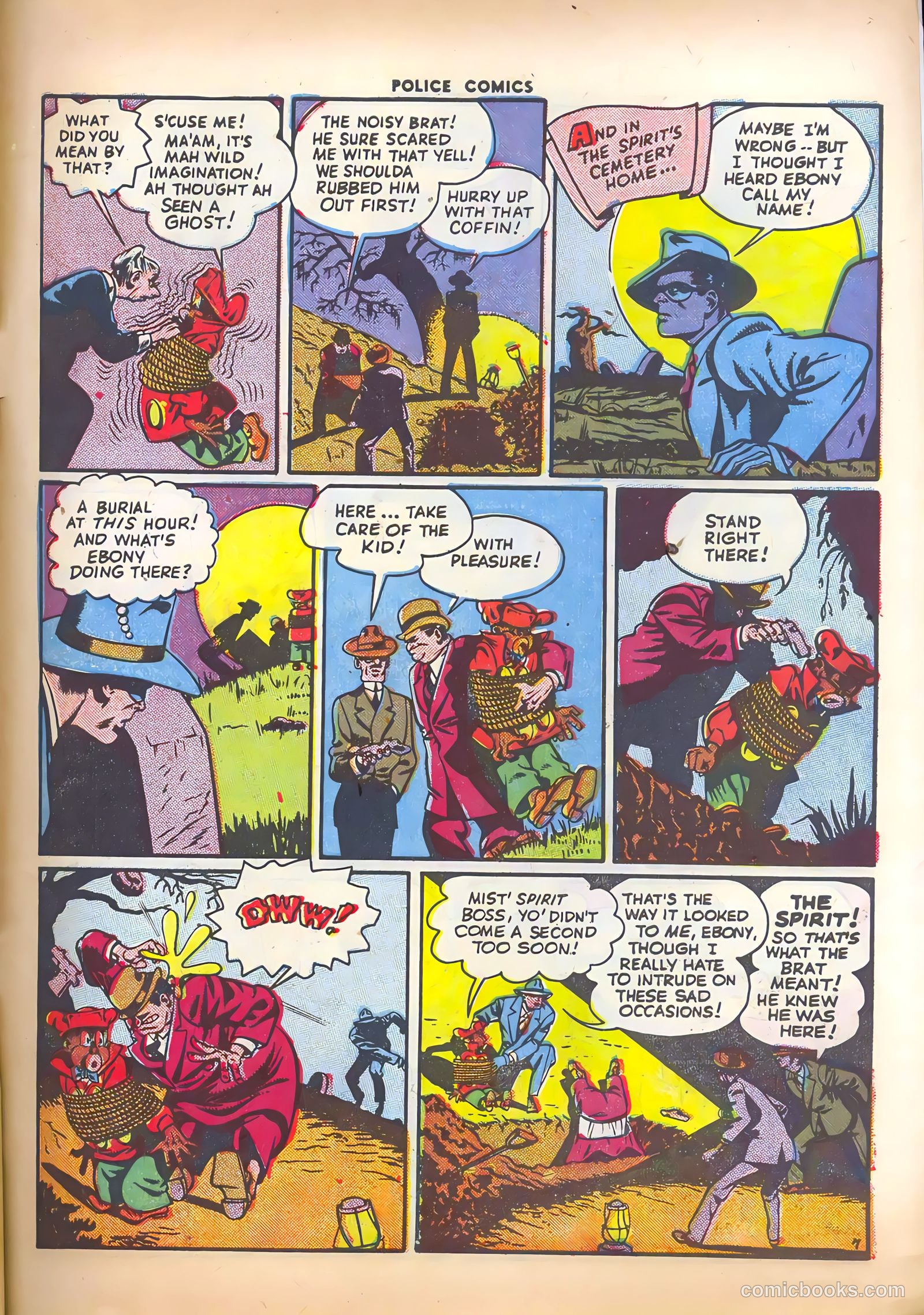 Police Comics #49 — page 57 of 60