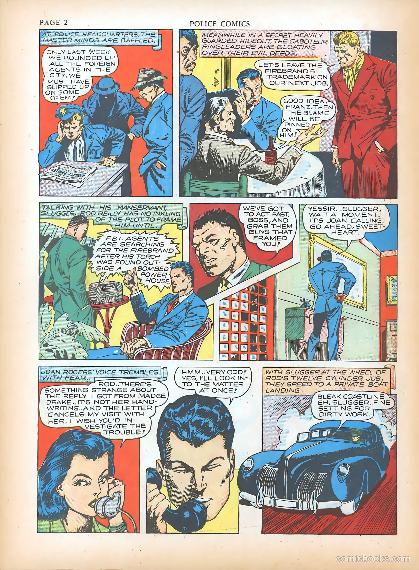 Police Comics #5 — page 4 of 68
