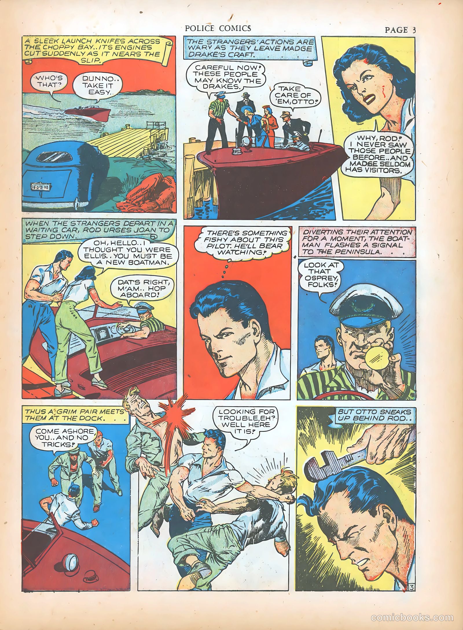 Police Comics #5 — page 5 of 68