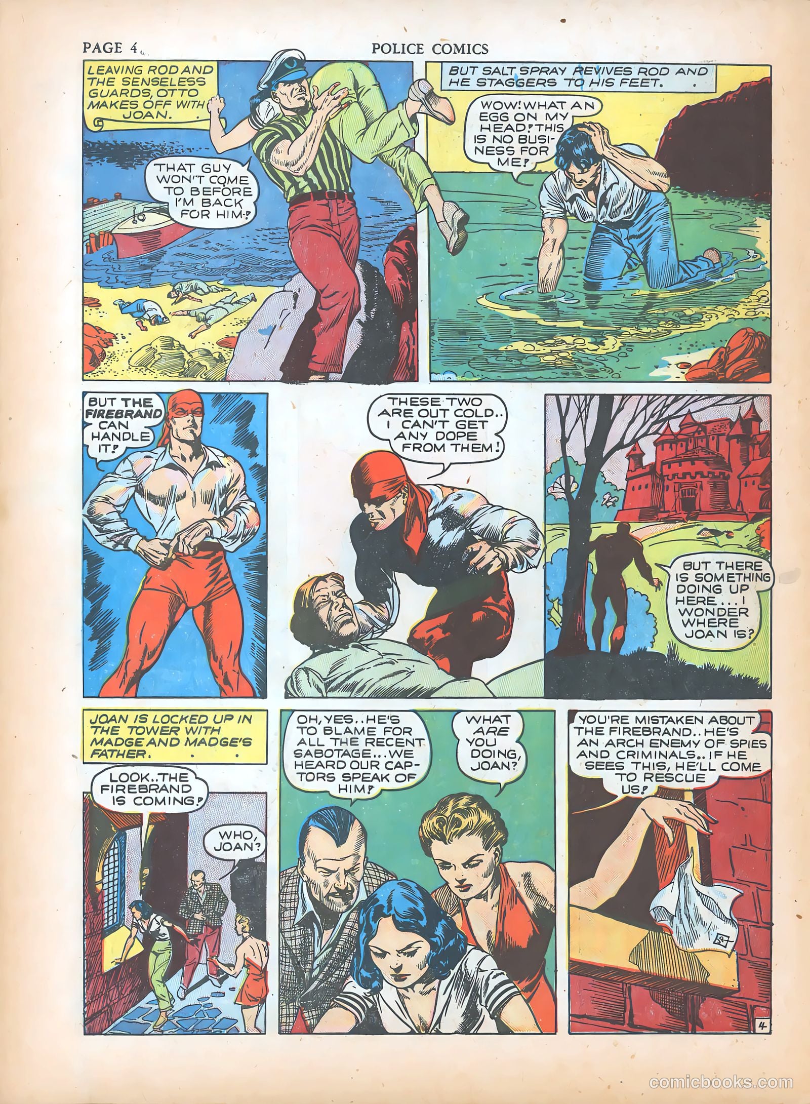 Police Comics #5 — page 6 of 68