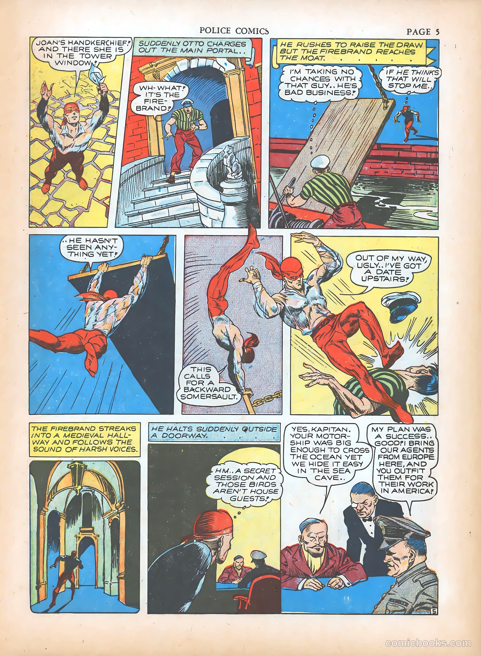 Police Comics #5 — page 7 of 68