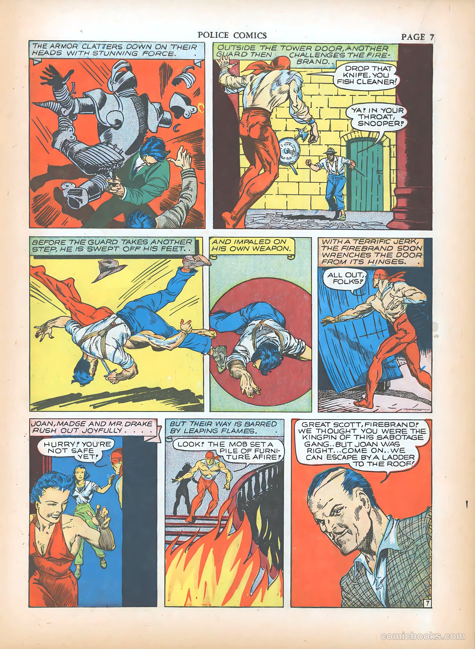 Police Comics #5 — page 9 of 68