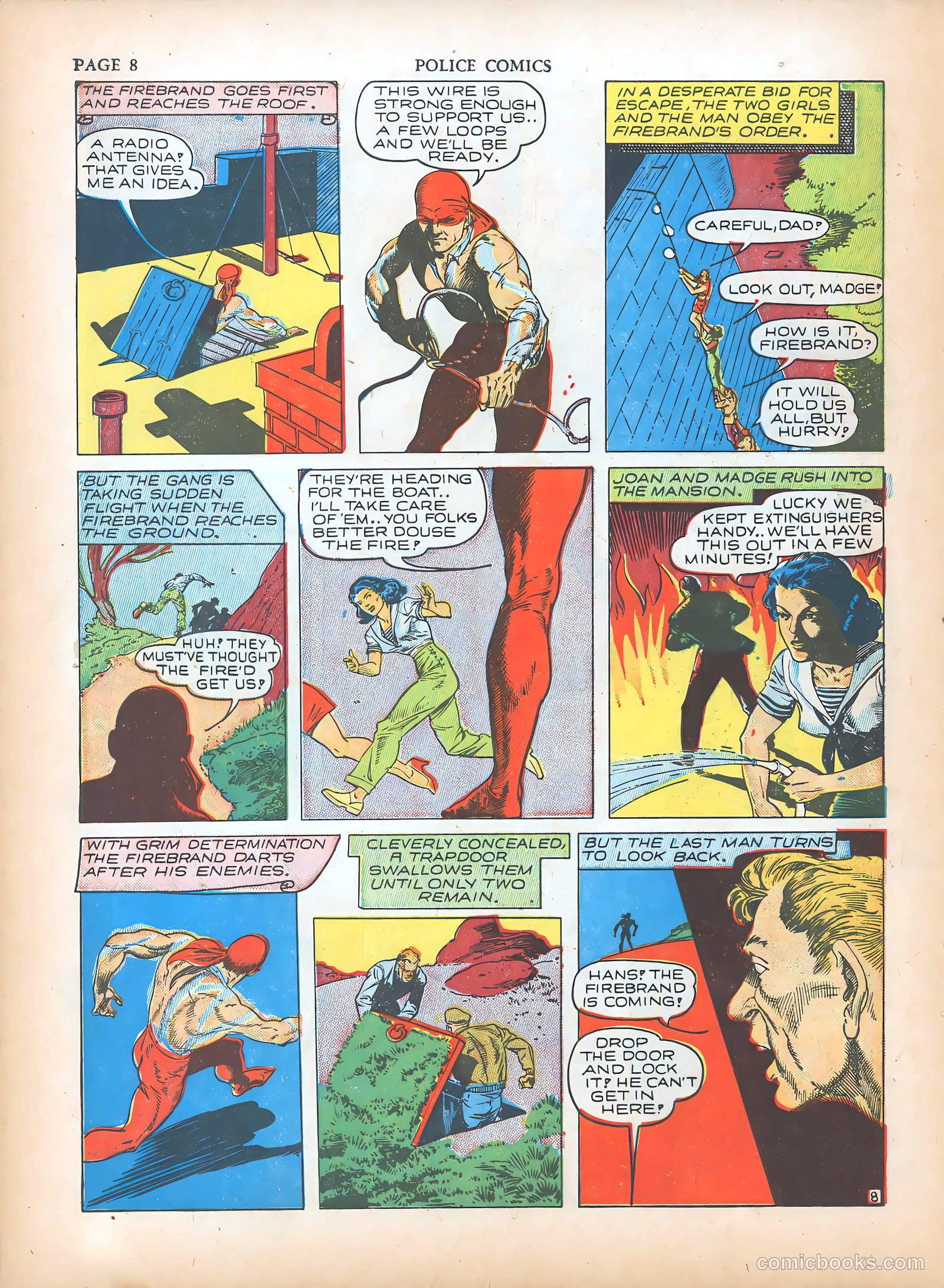 Police Comics #5 — page 10 of 68