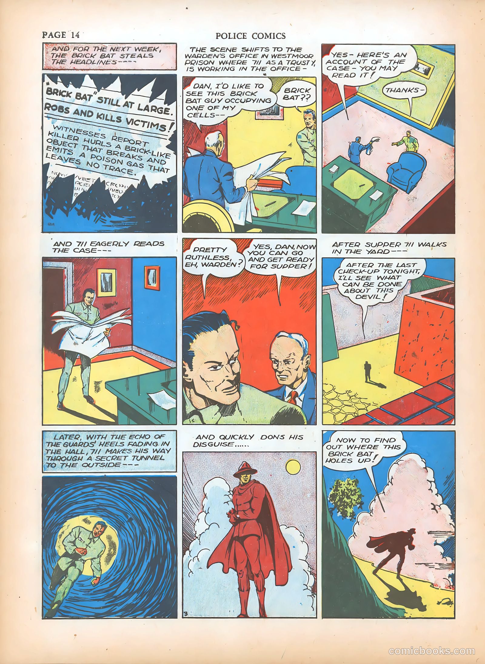 Police Comics #5 — page 16 of 68