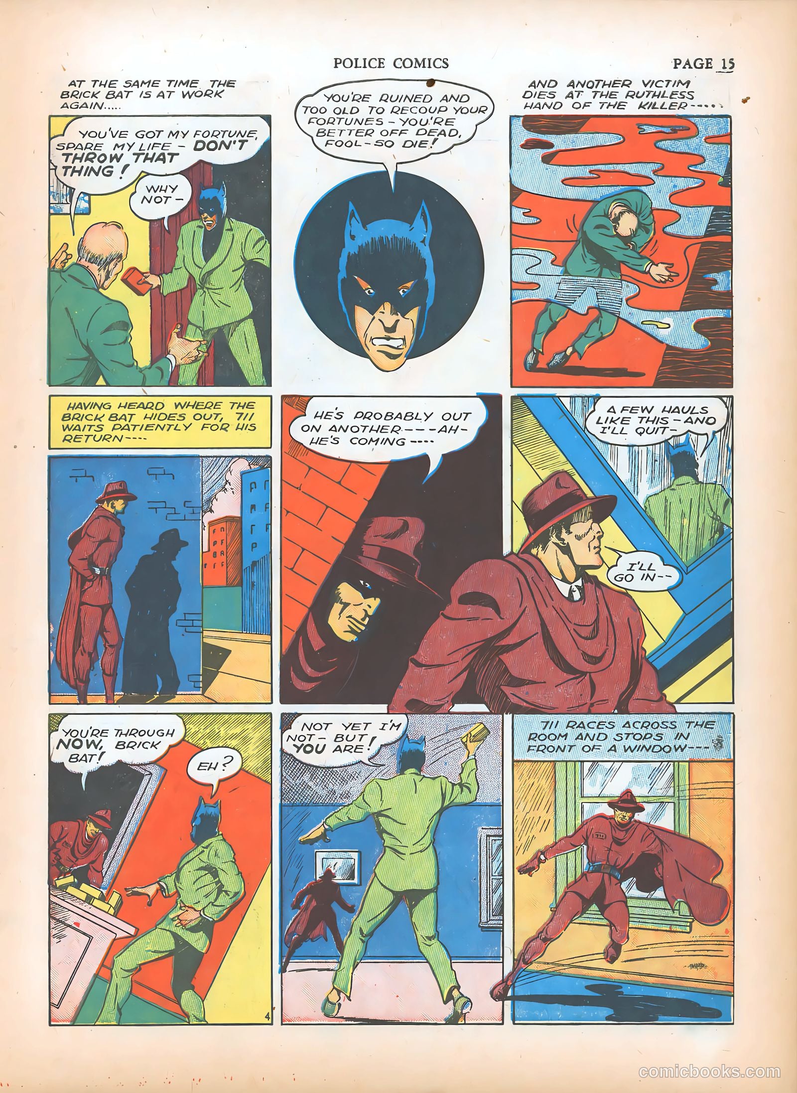 Police Comics #5 — page 17 of 68