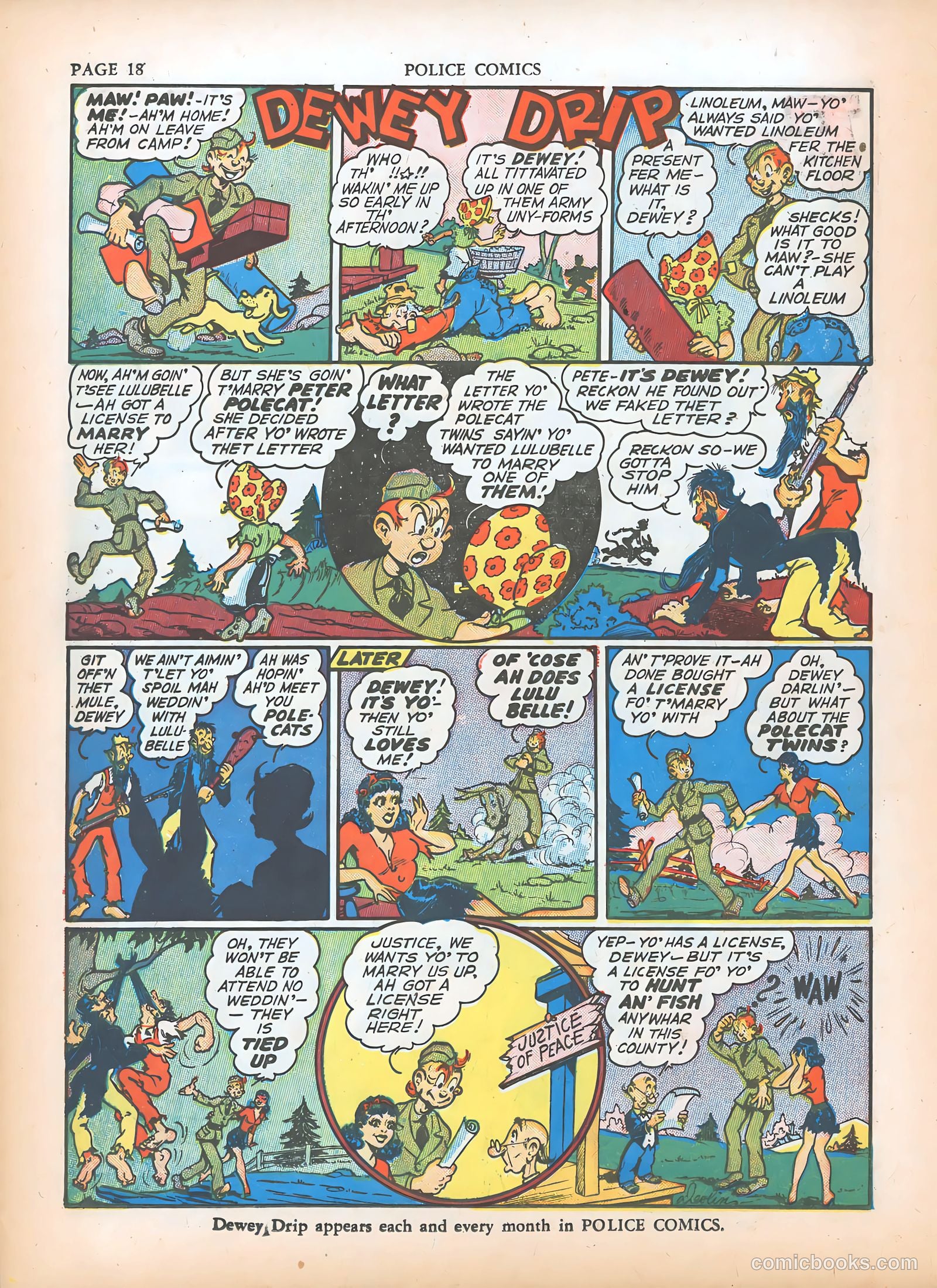 Police Comics #5 — page 20 of 68