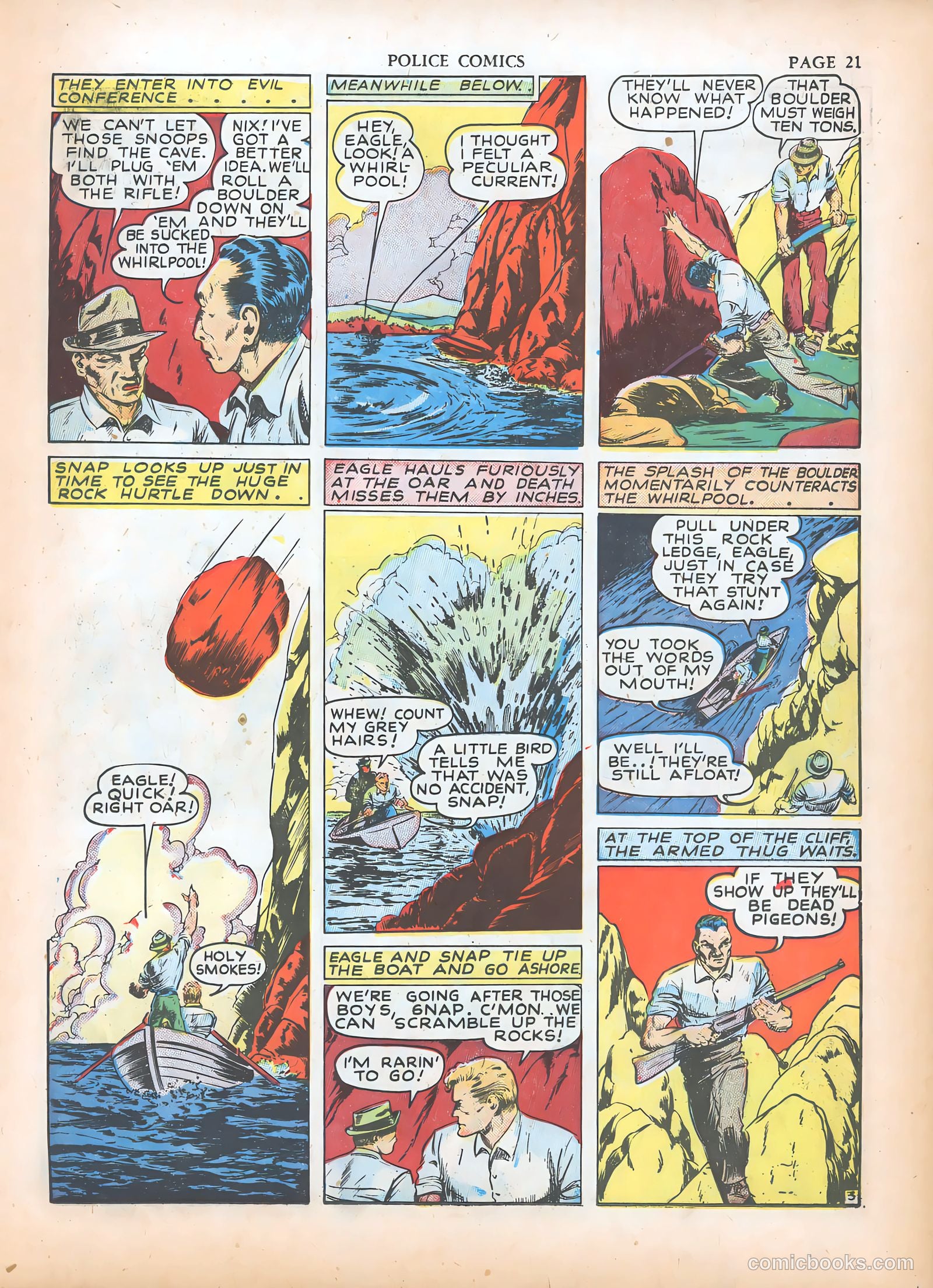 Police Comics #5 — page 23 of 68