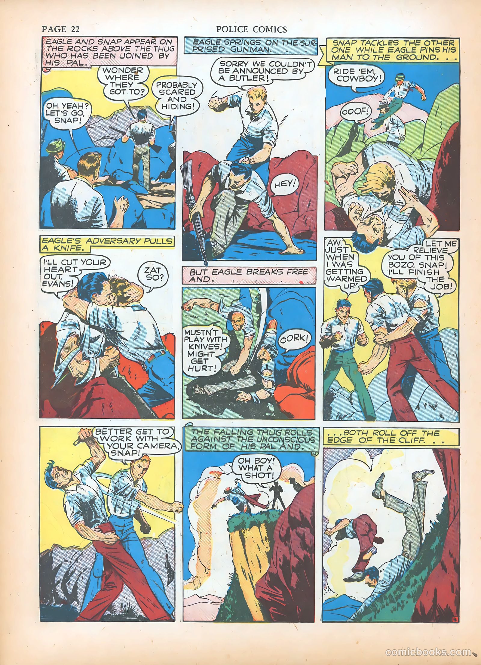 Police Comics #5 — page 24 of 68