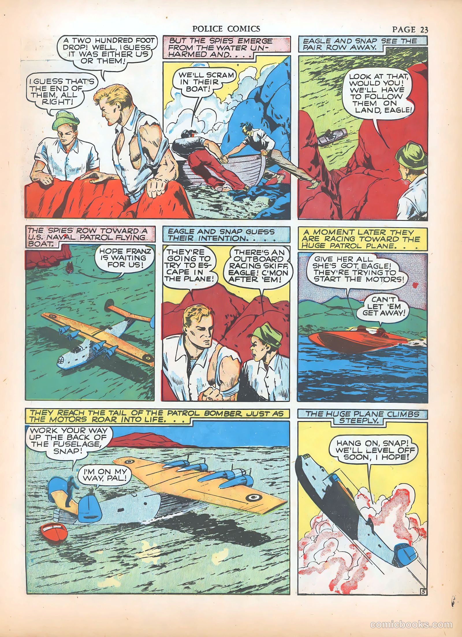Police Comics #5 — page 25 of 68