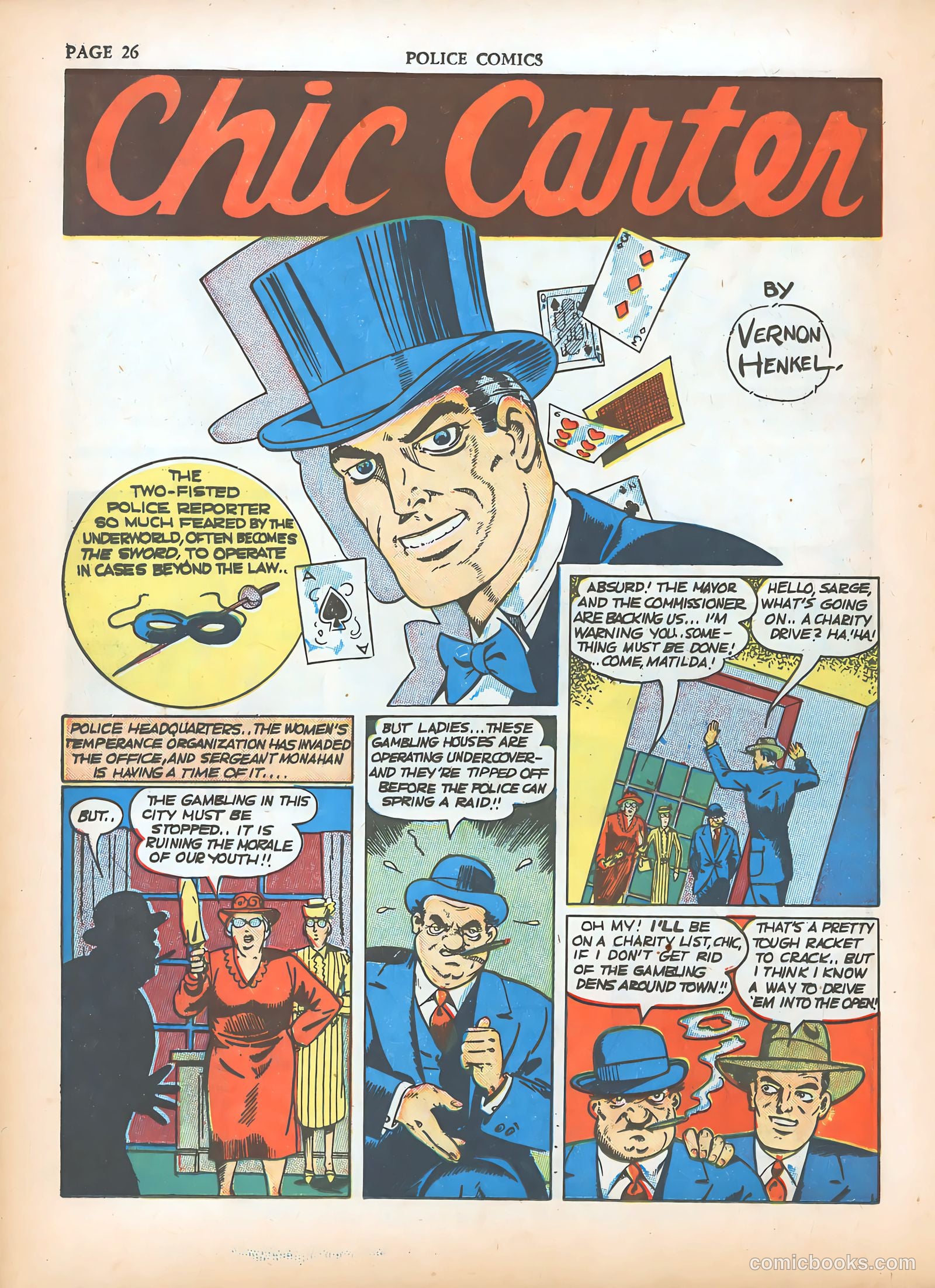 Police Comics #5 — page 28 of 68