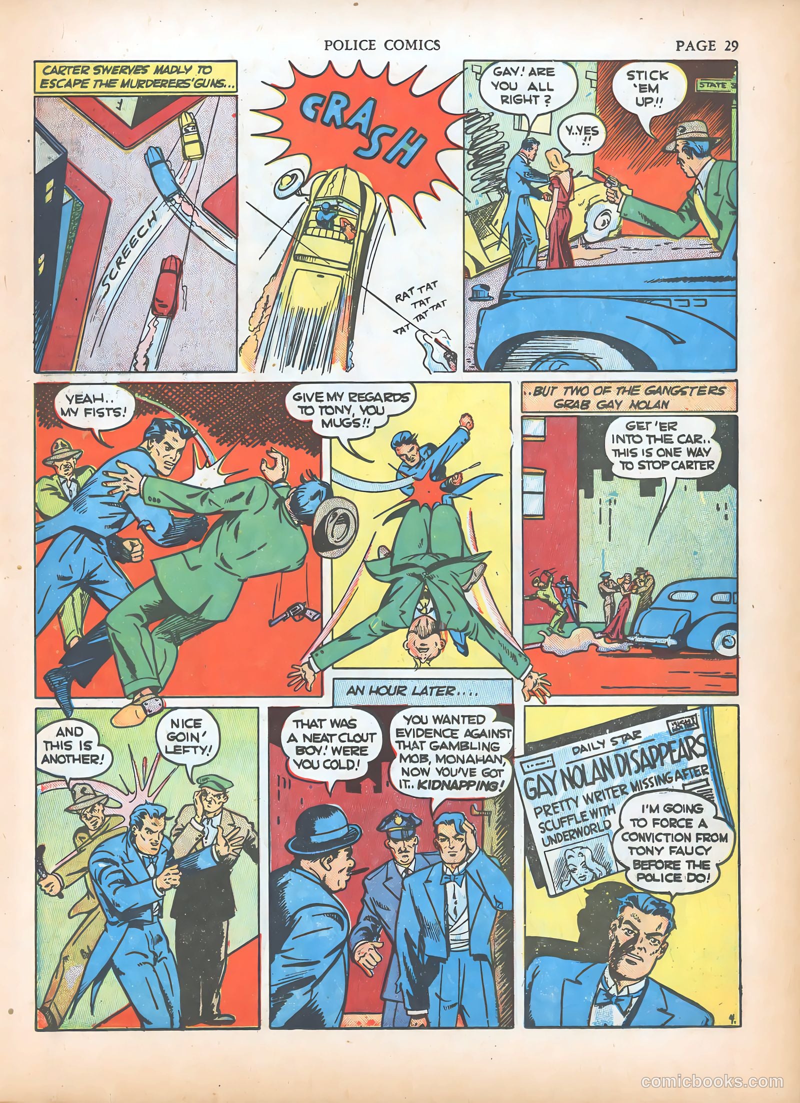 Police Comics #5 — page 31 of 68