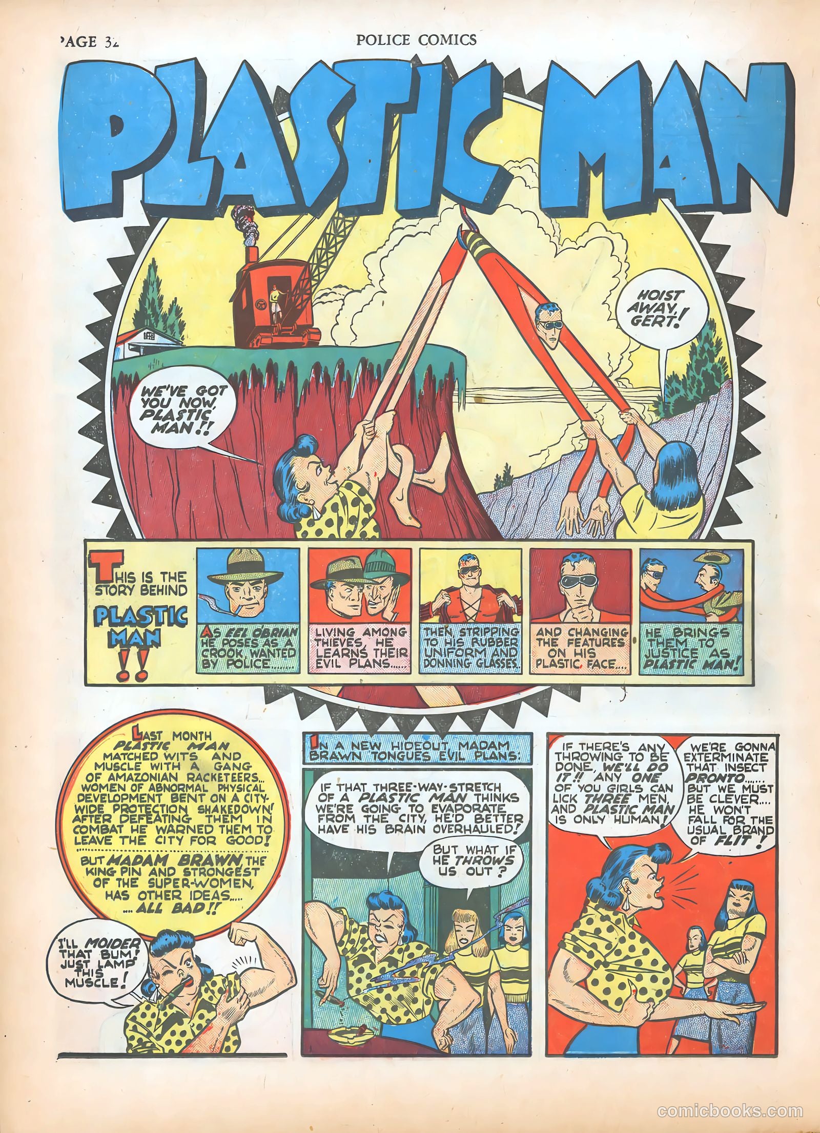 Police Comics #5 — page 34 of 68