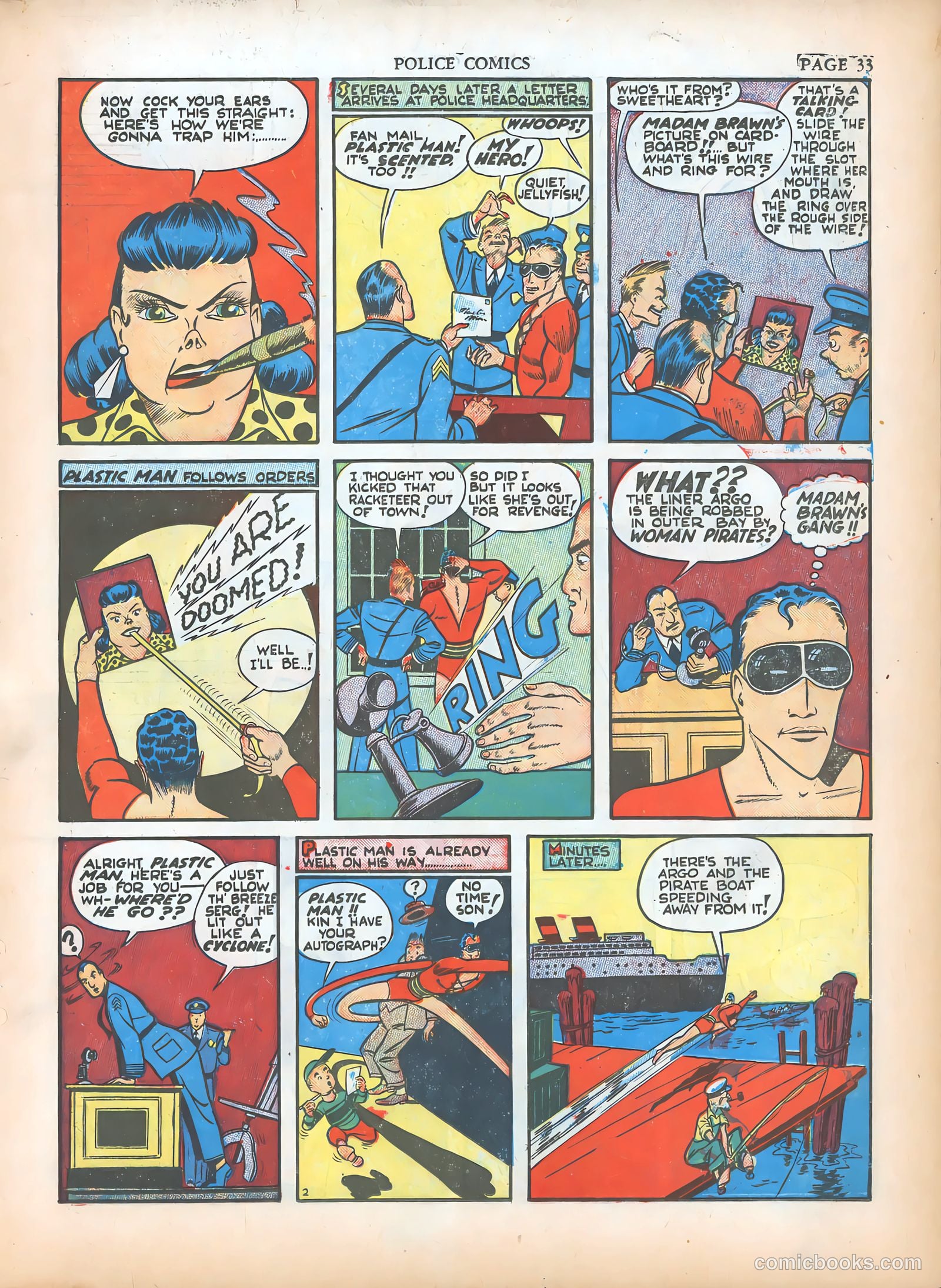 Police Comics #5 — page 35 of 68