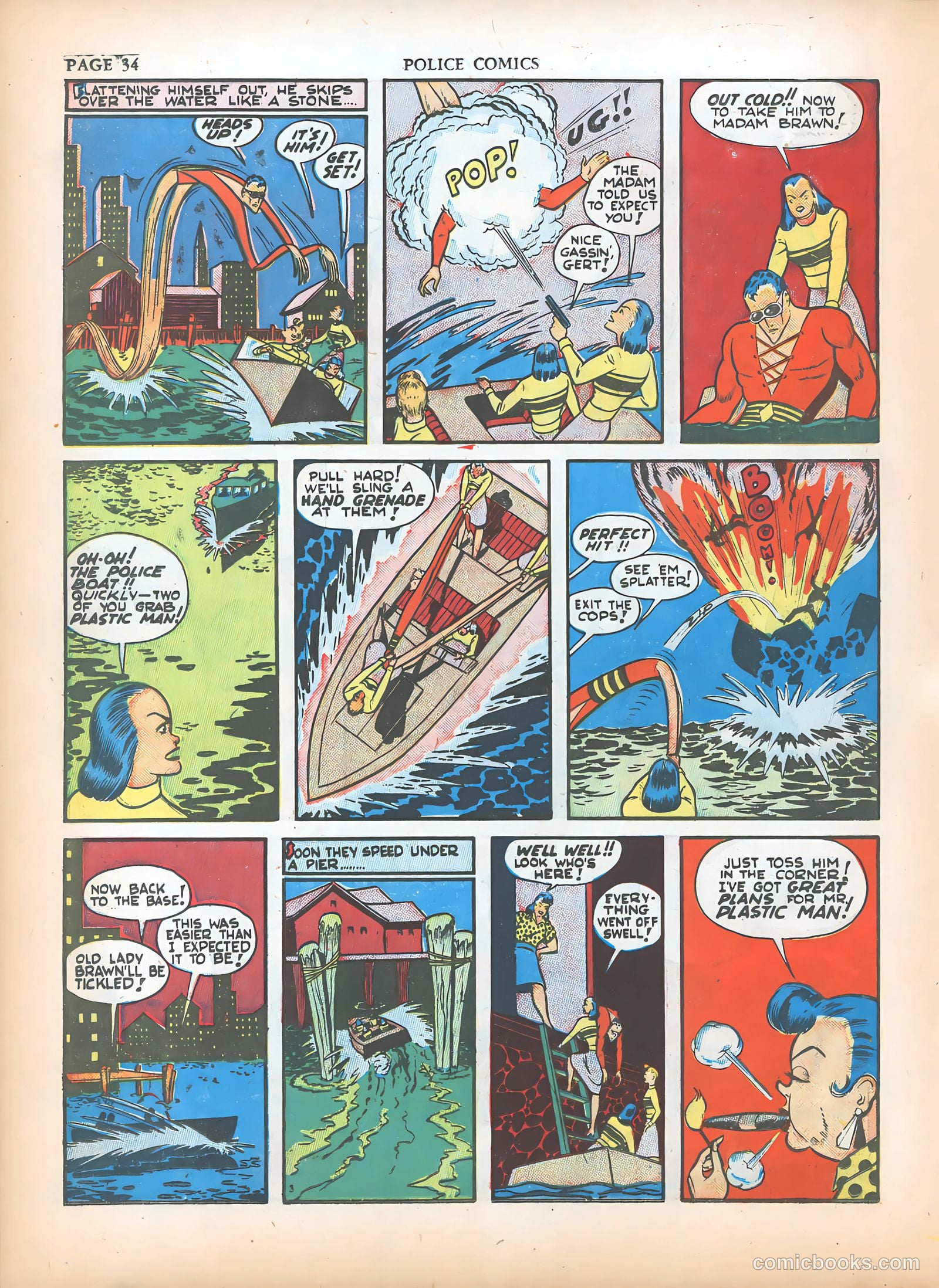 Police Comics #5 — page 36 of 68