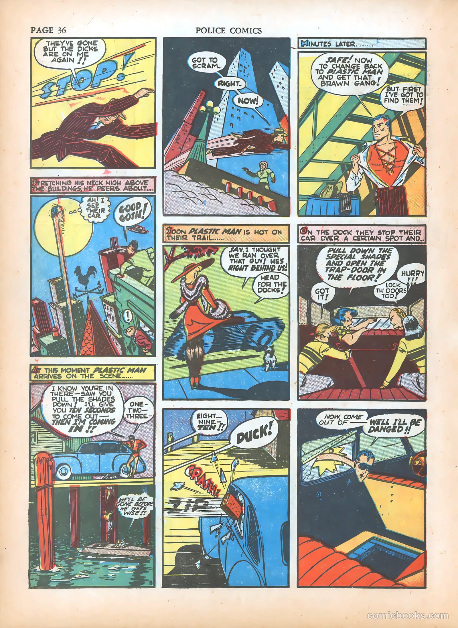 Police Comics #5 — page 38 of 68