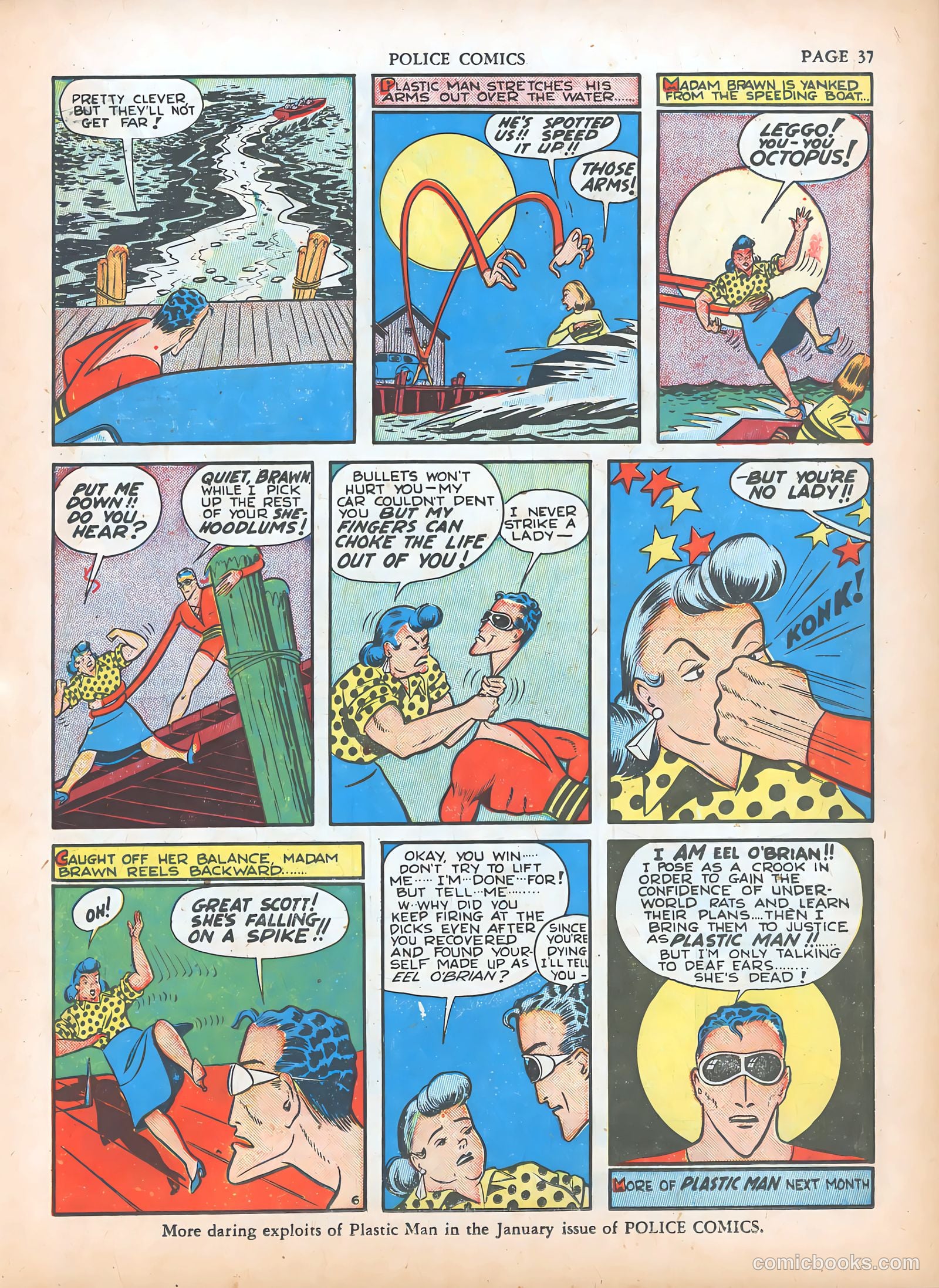 Police Comics #5 — page 39 of 68