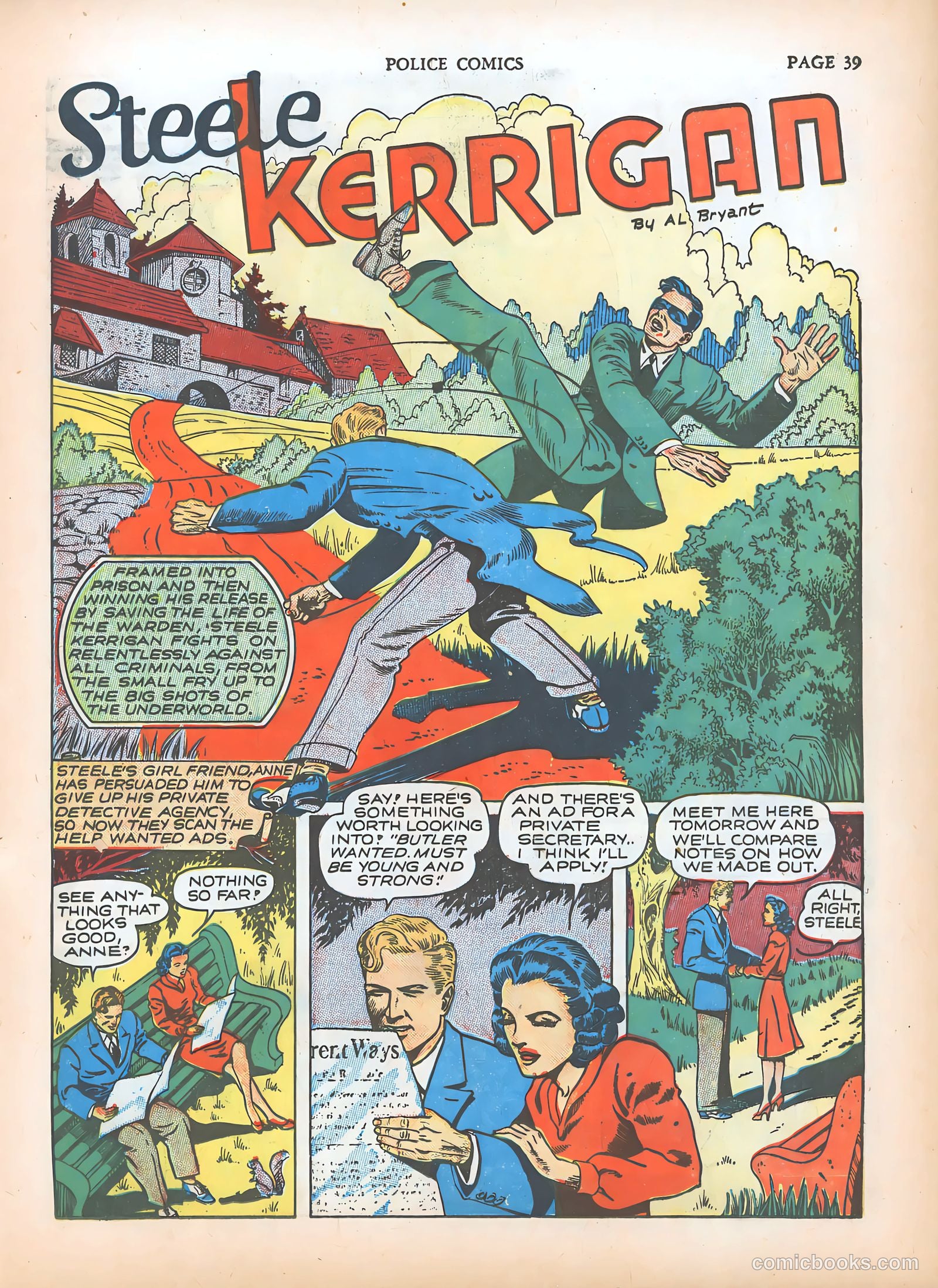 Police Comics #5 — page 41 of 68