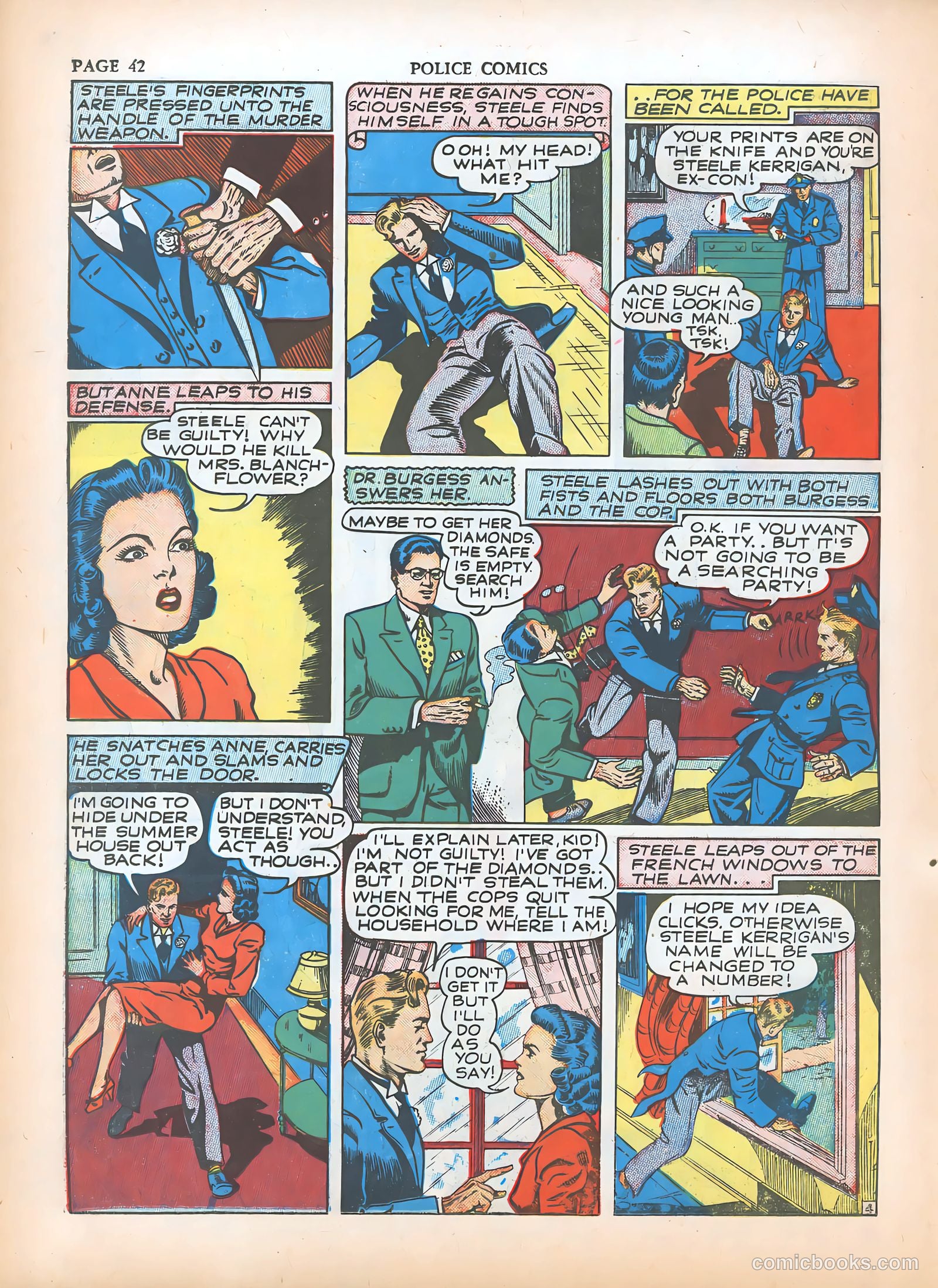 Police Comics #5 — page 44 of 68