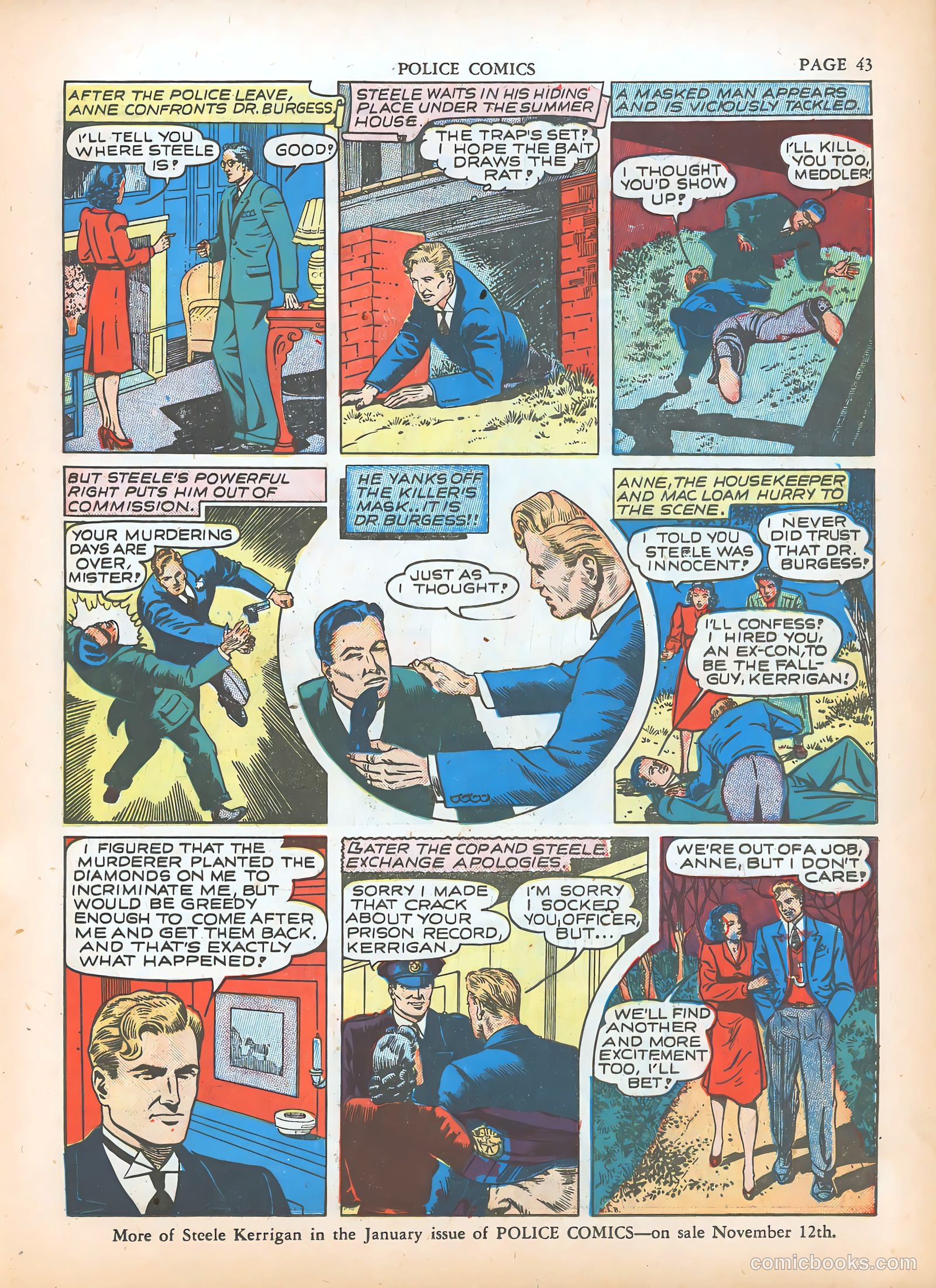 Police Comics #5 — page 45 of 68