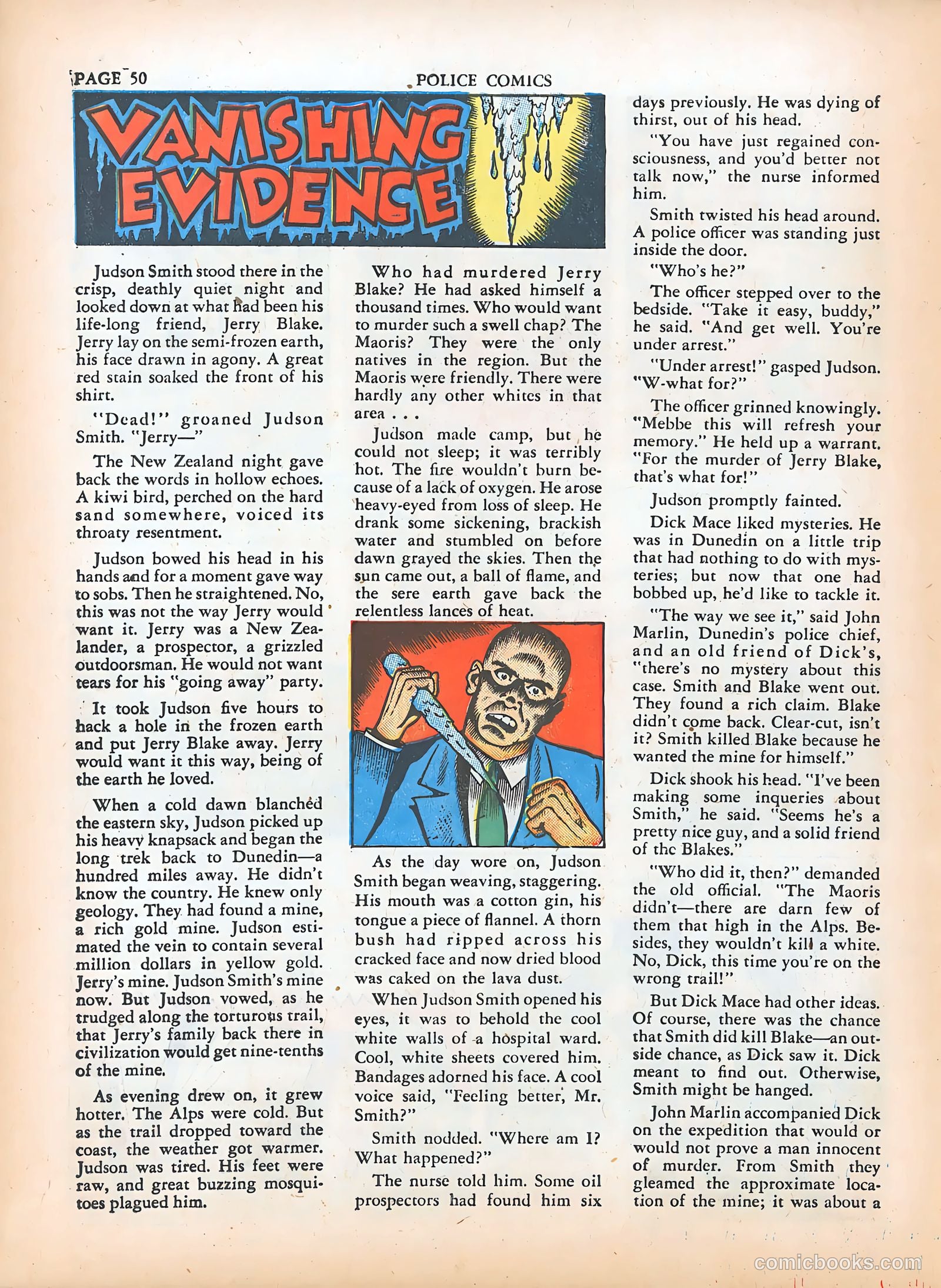 Police Comics #5 — page 52 of 68
