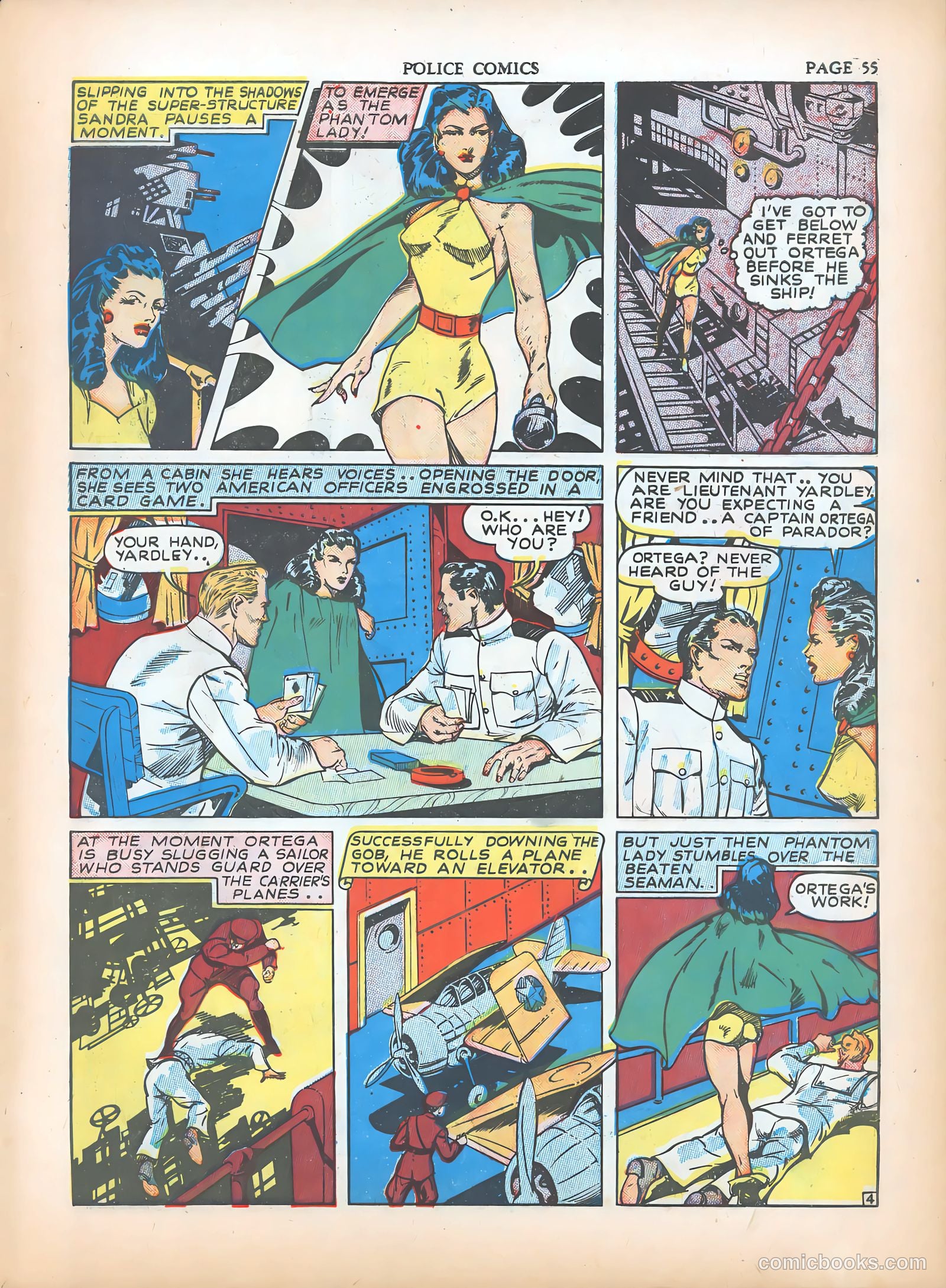 Police Comics #5 — page 57 of 68