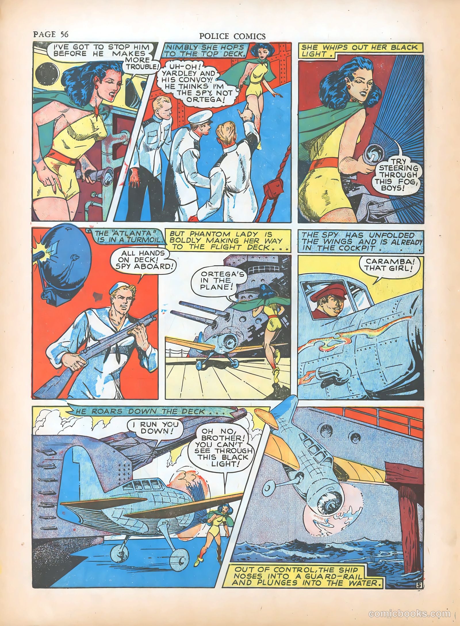 Police Comics #5 — page 58 of 68