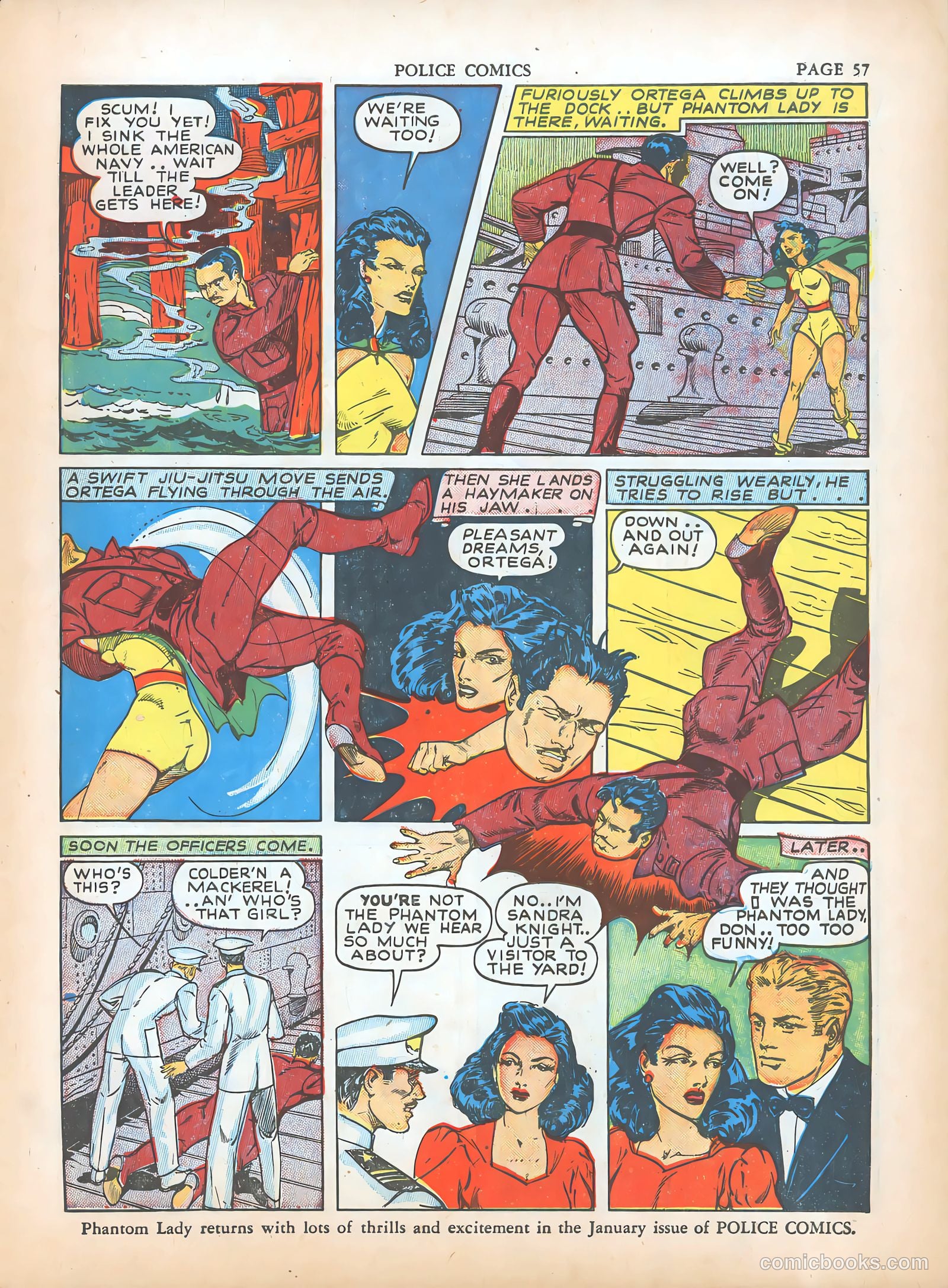 Police Comics #5 — page 59 of 68