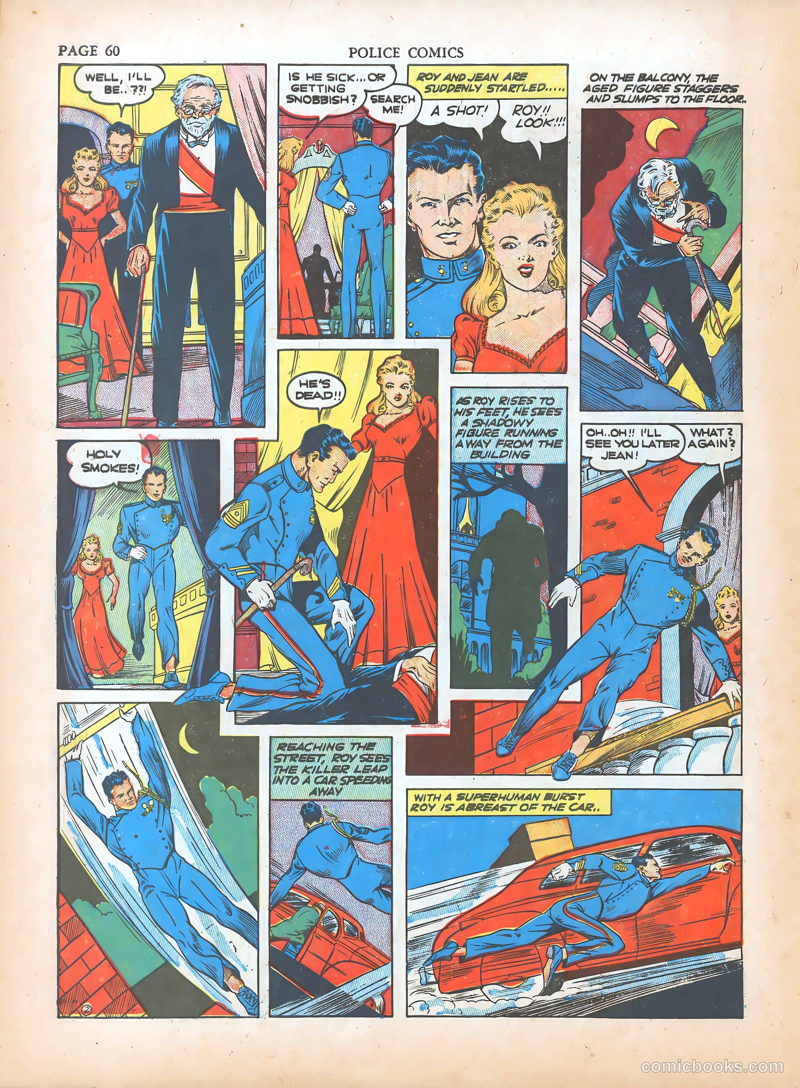 Police Comics #5 — page 62 of 68