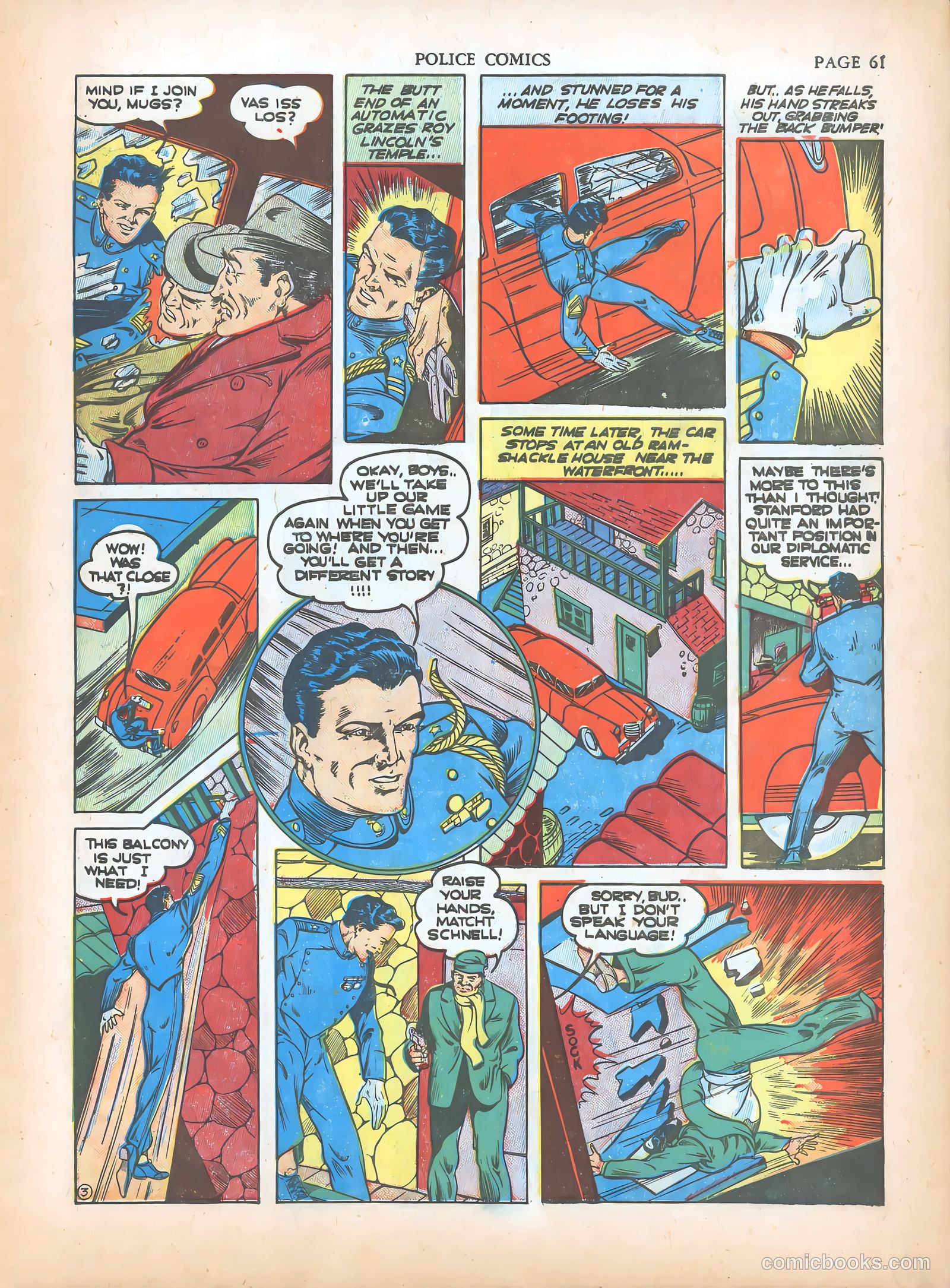 Police Comics #5 — page 63 of 68