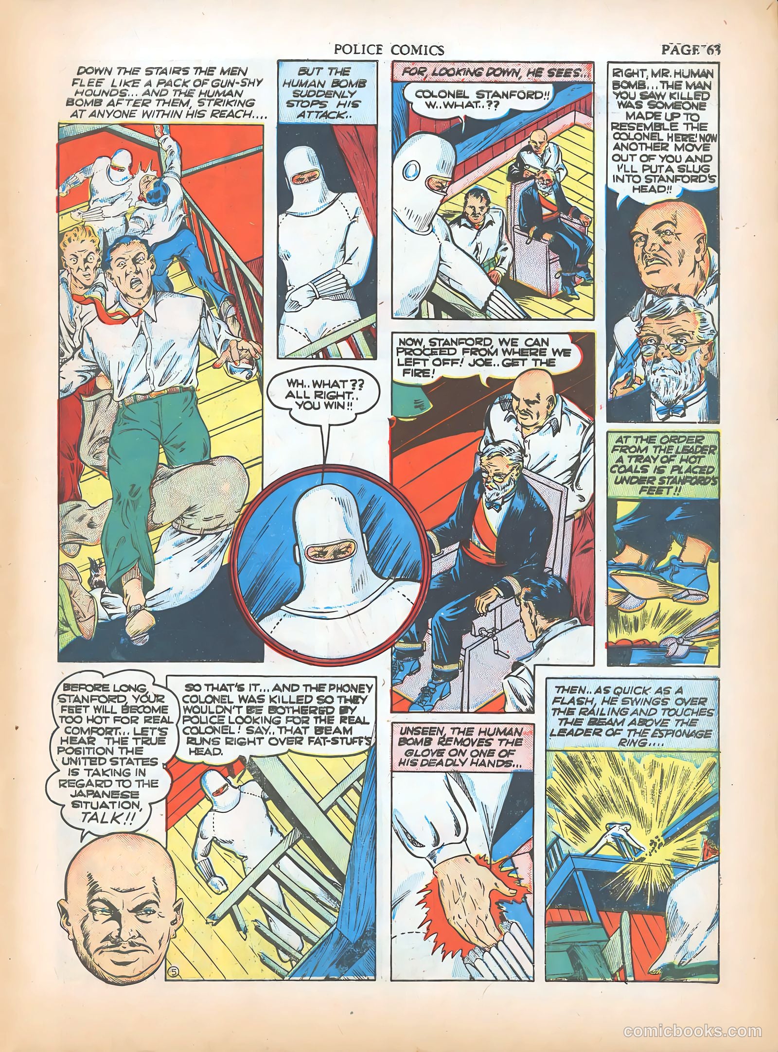 Police Comics #5 — page 65 of 68