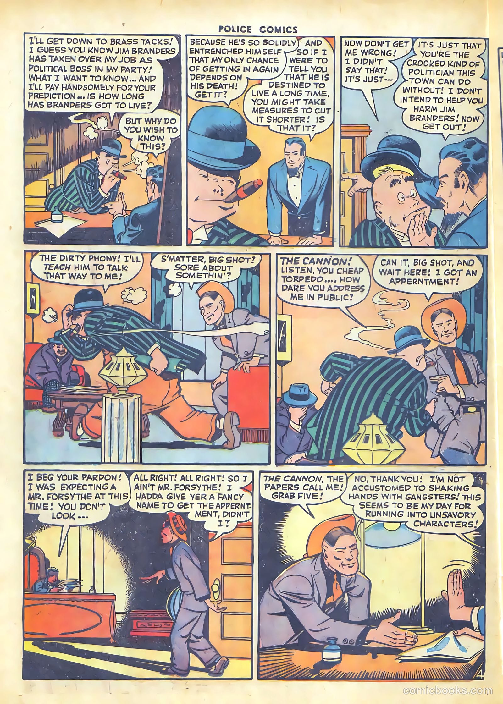 Police Comics #50 — page 6 of 60