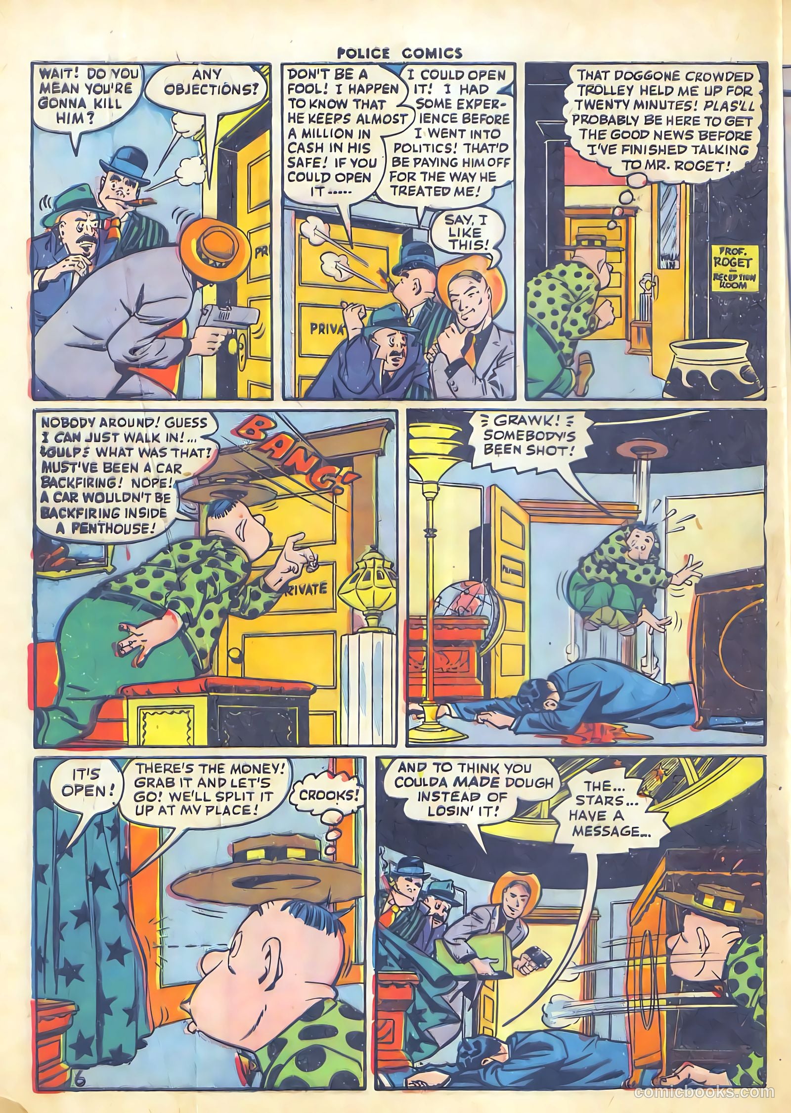 Police Comics #50 — page 8 of 60