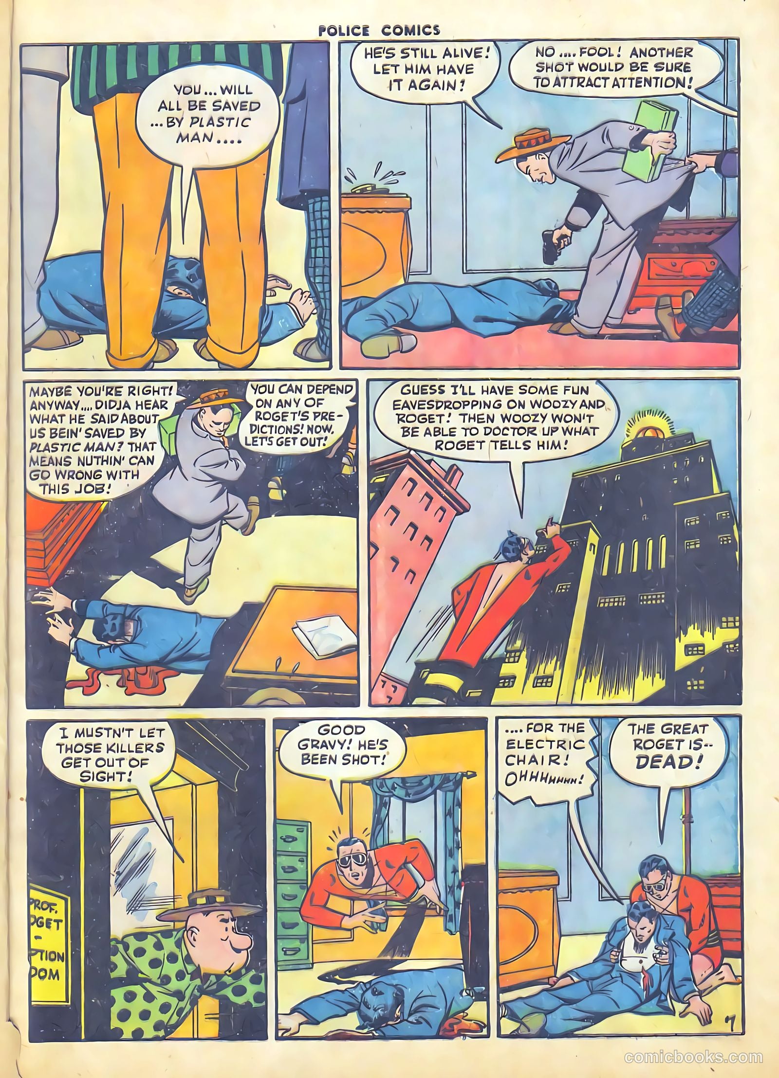 Police Comics #50 — page 9 of 60