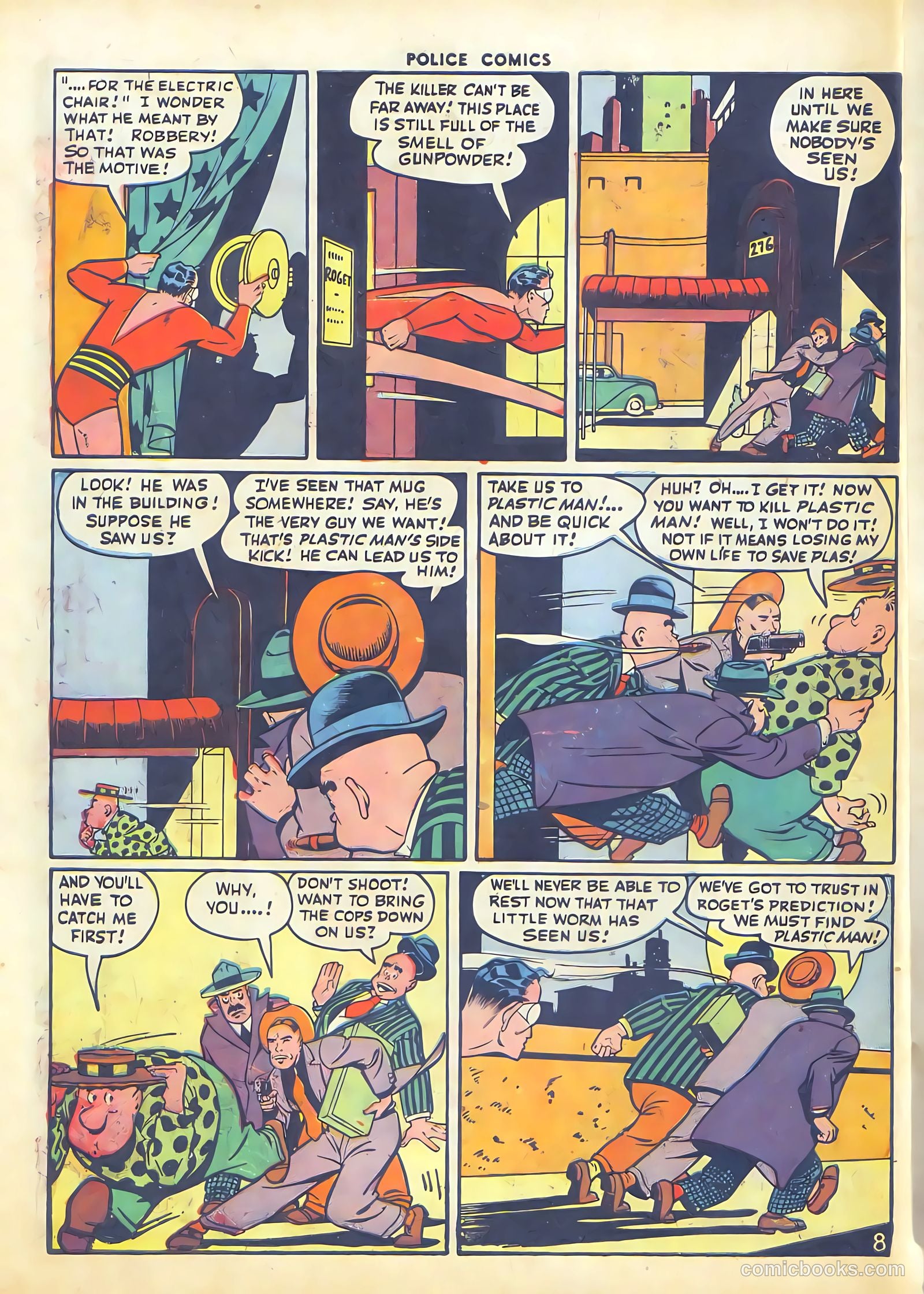 Police Comics #50 — page 10 of 60