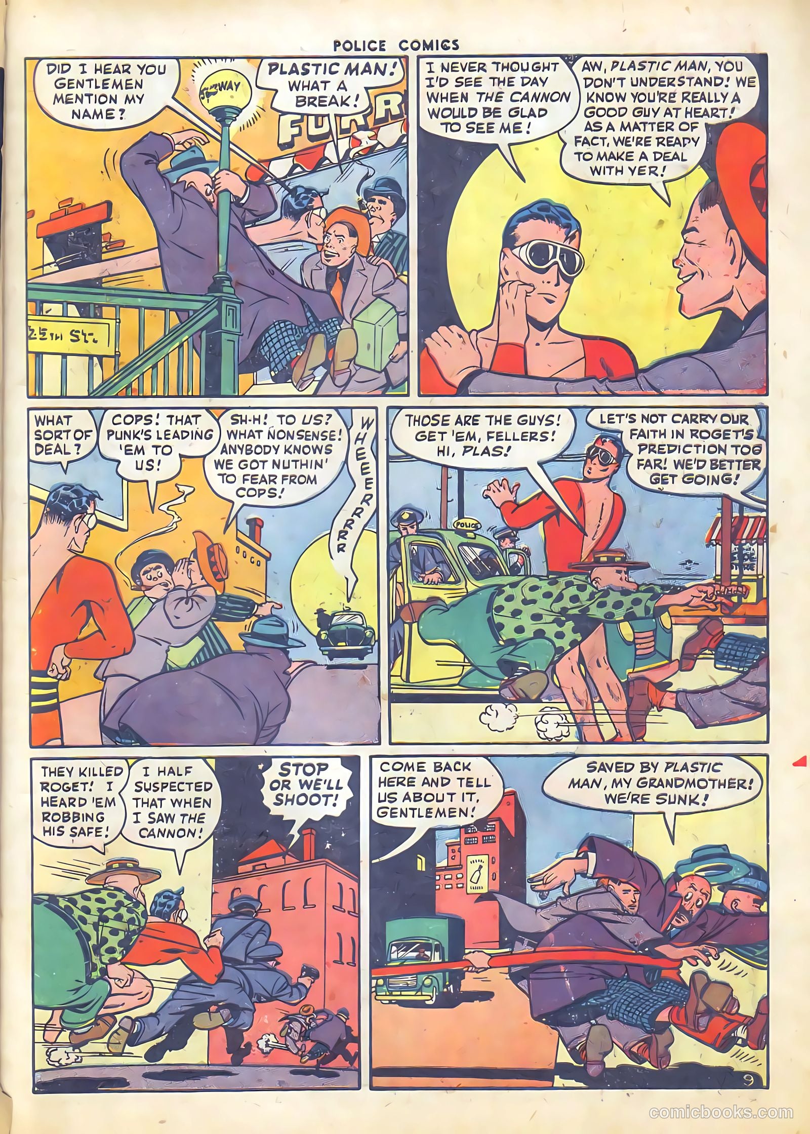 Police Comics #50 — page 11 of 60