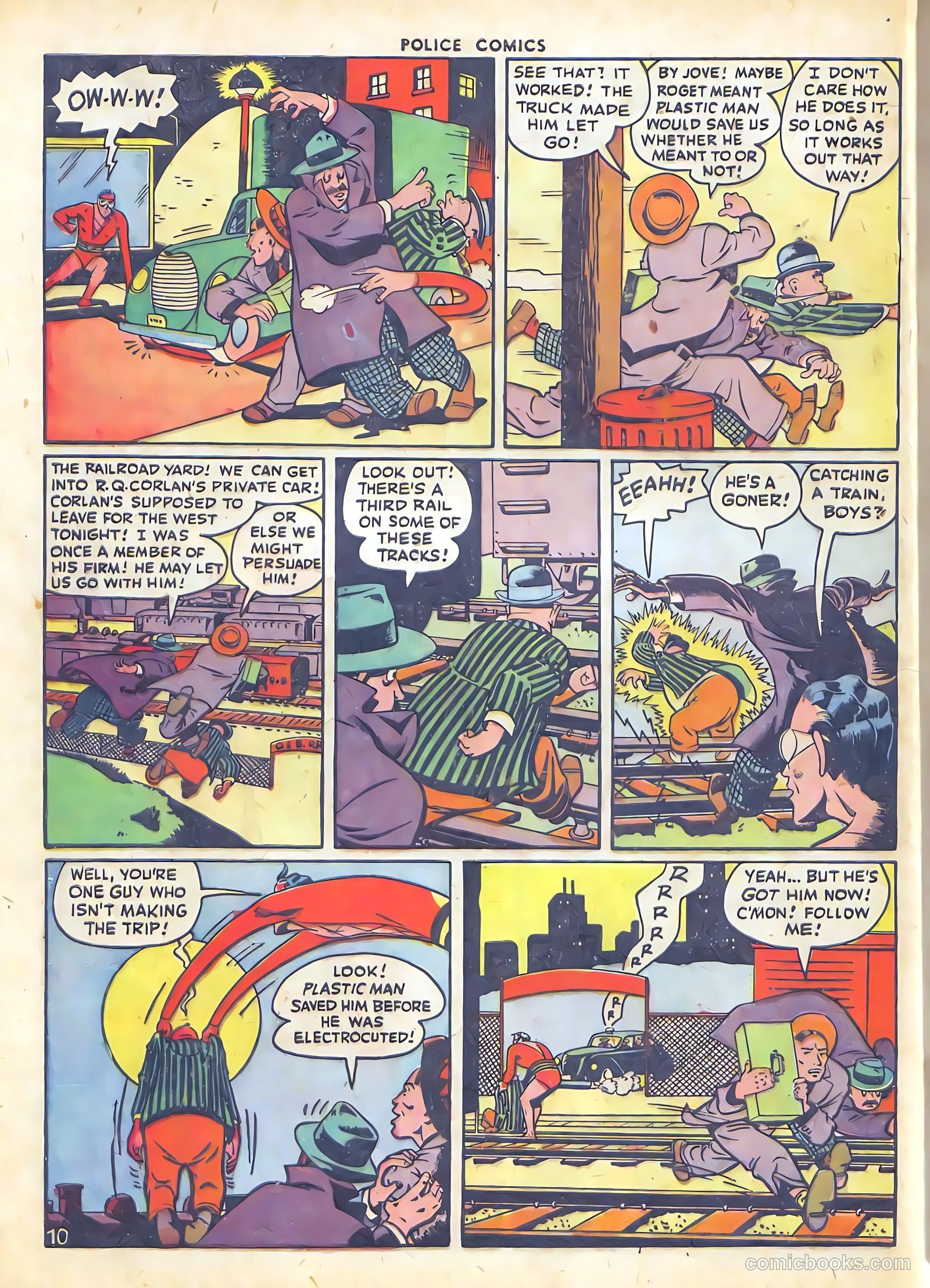Police Comics #50 — page 12 of 60