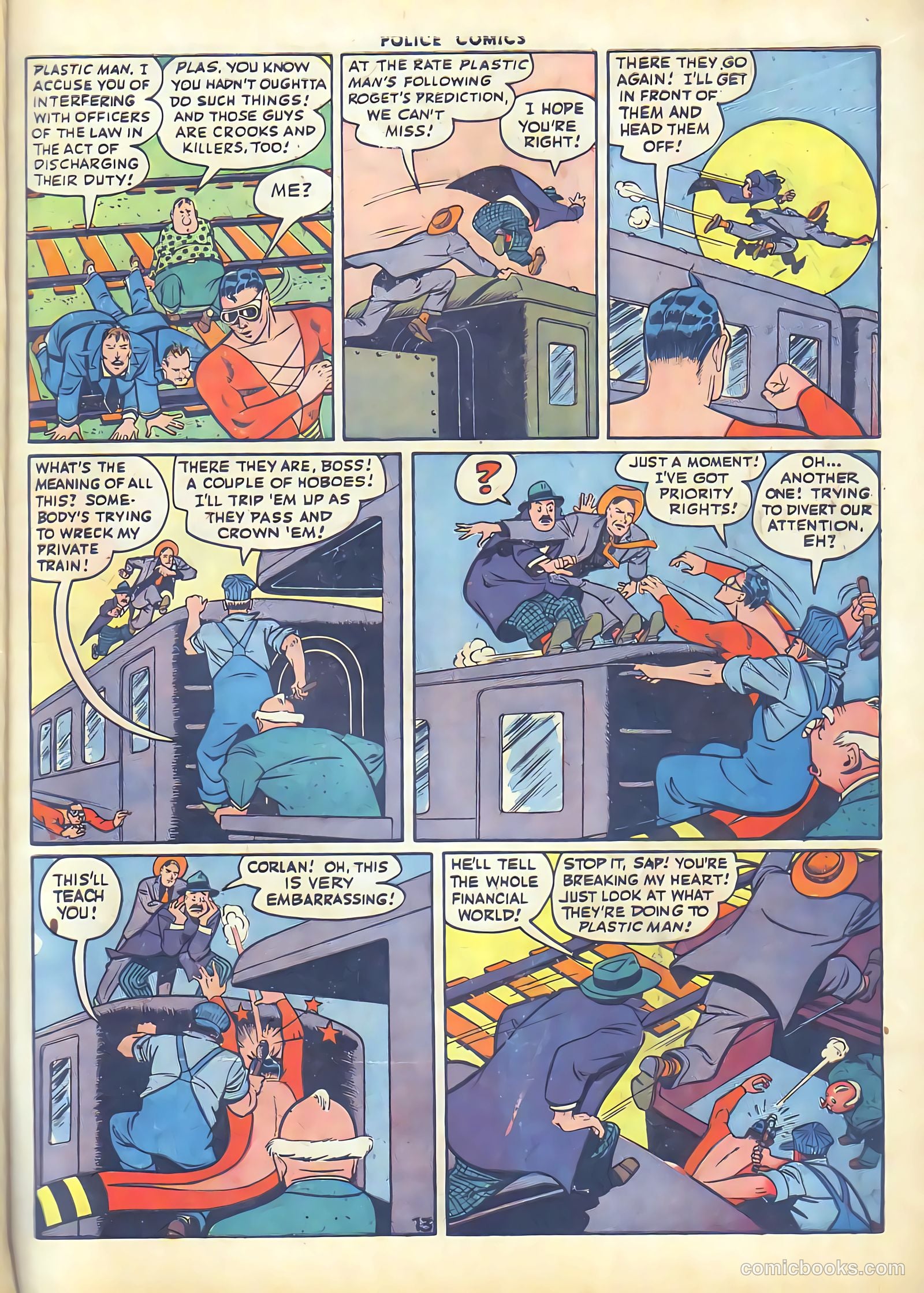 Police Comics #50 — page 15 of 60