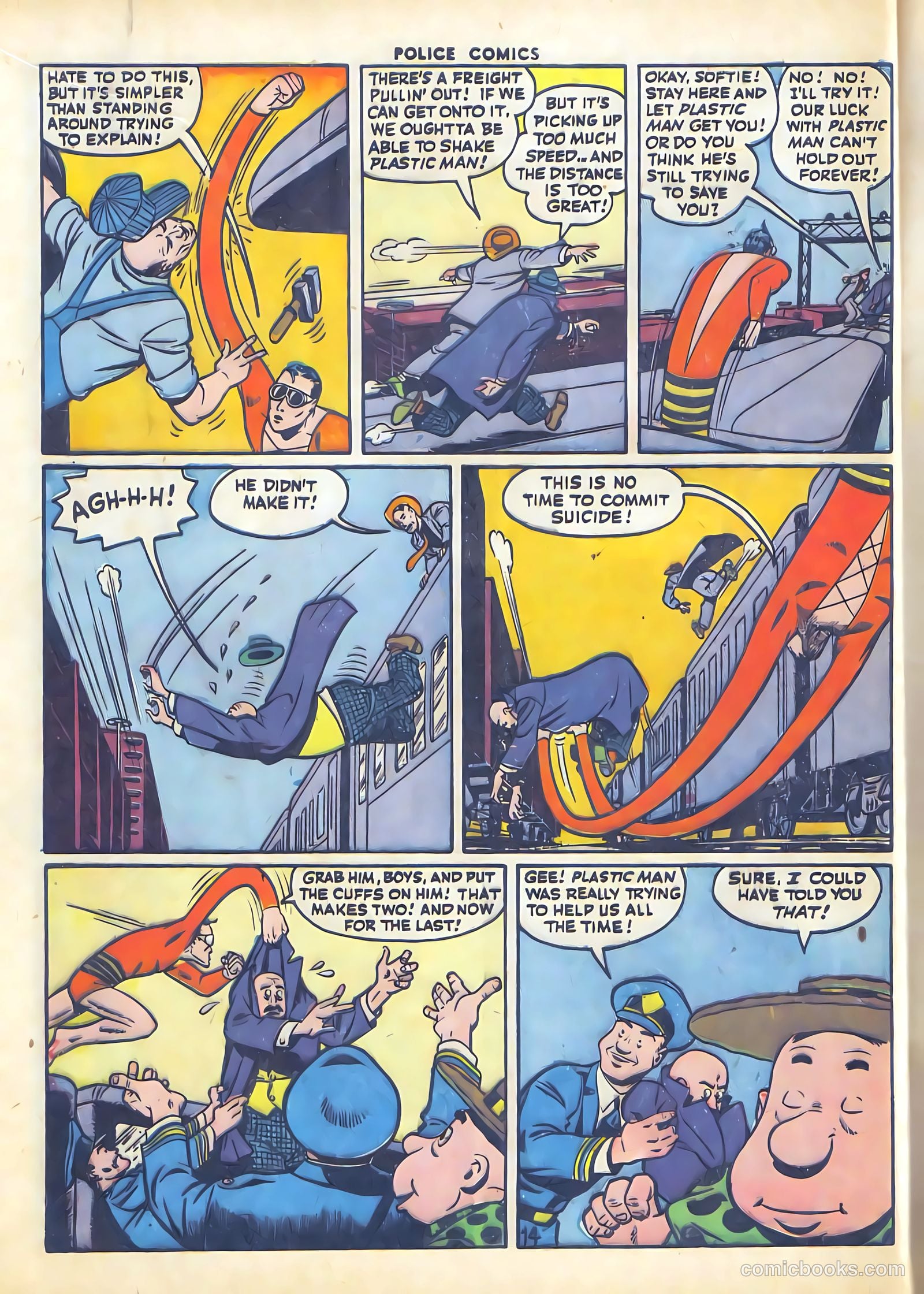 Police Comics #50 — page 16 of 60