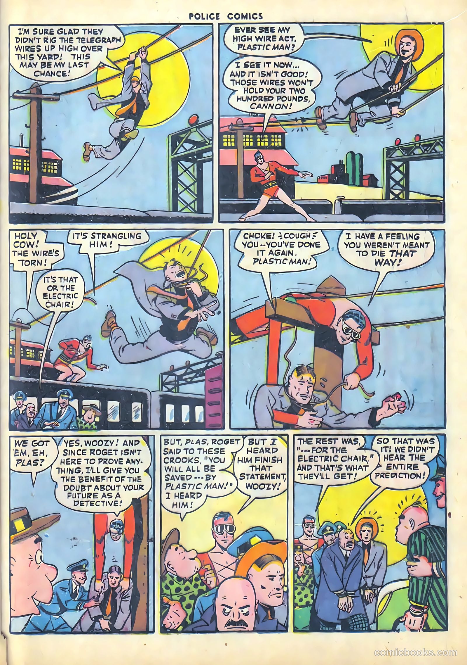 Police Comics #50 — page 17 of 60
