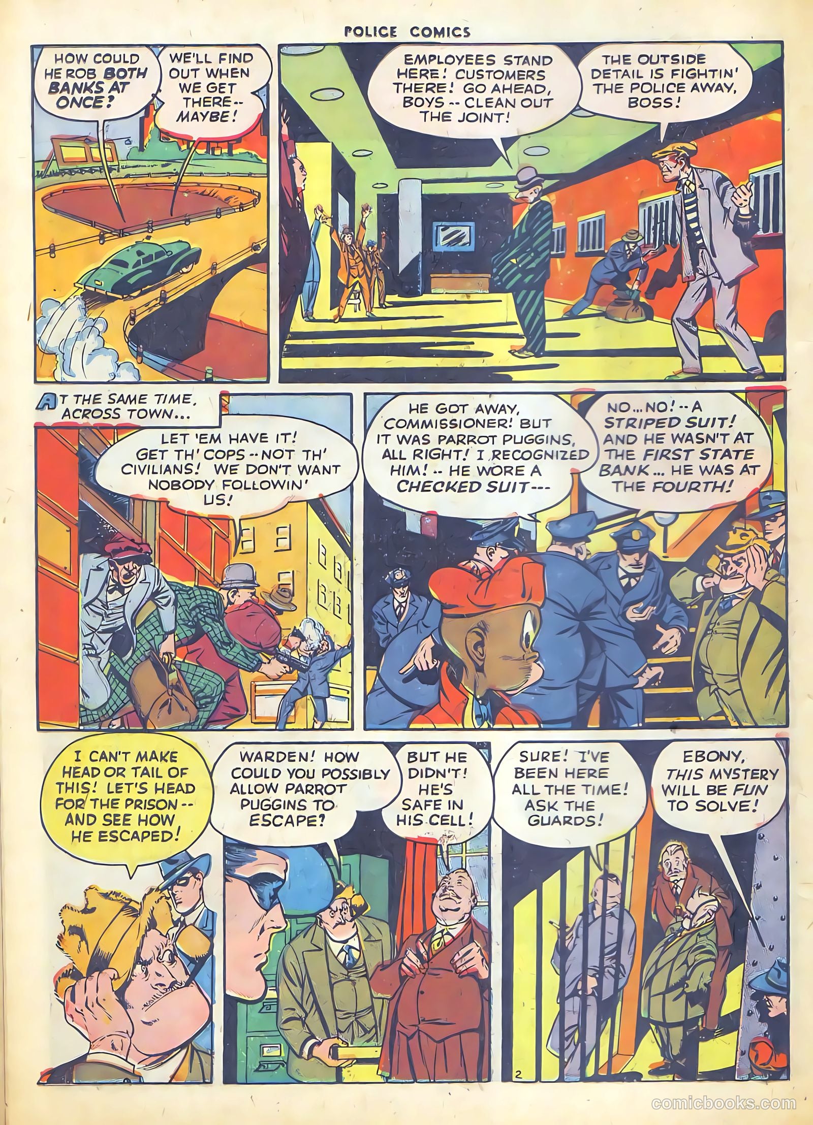 Police Comics #50 — page 32 of 60