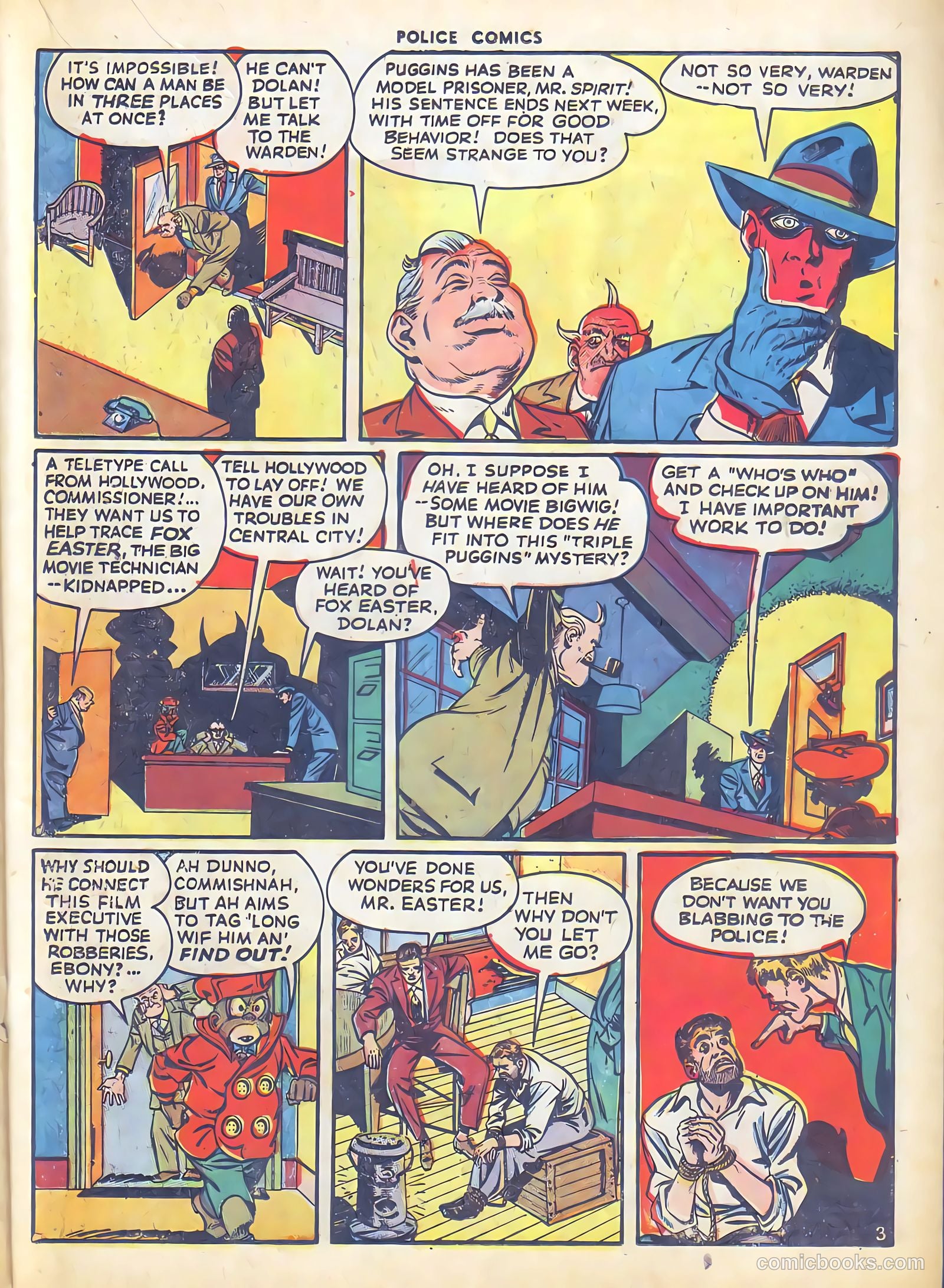 Police Comics #50 — page 33 of 60
