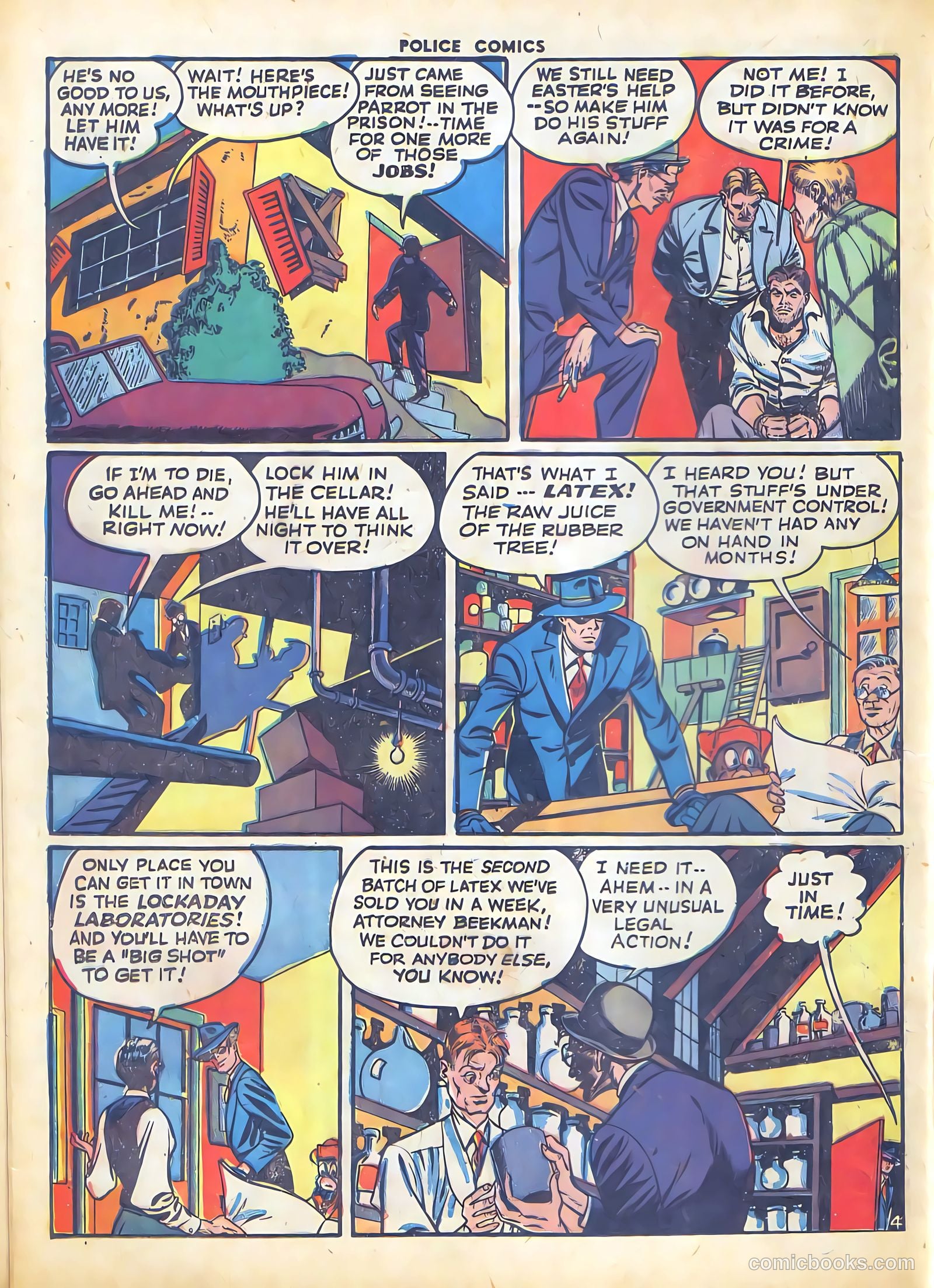 Police Comics #50 — page 34 of 60